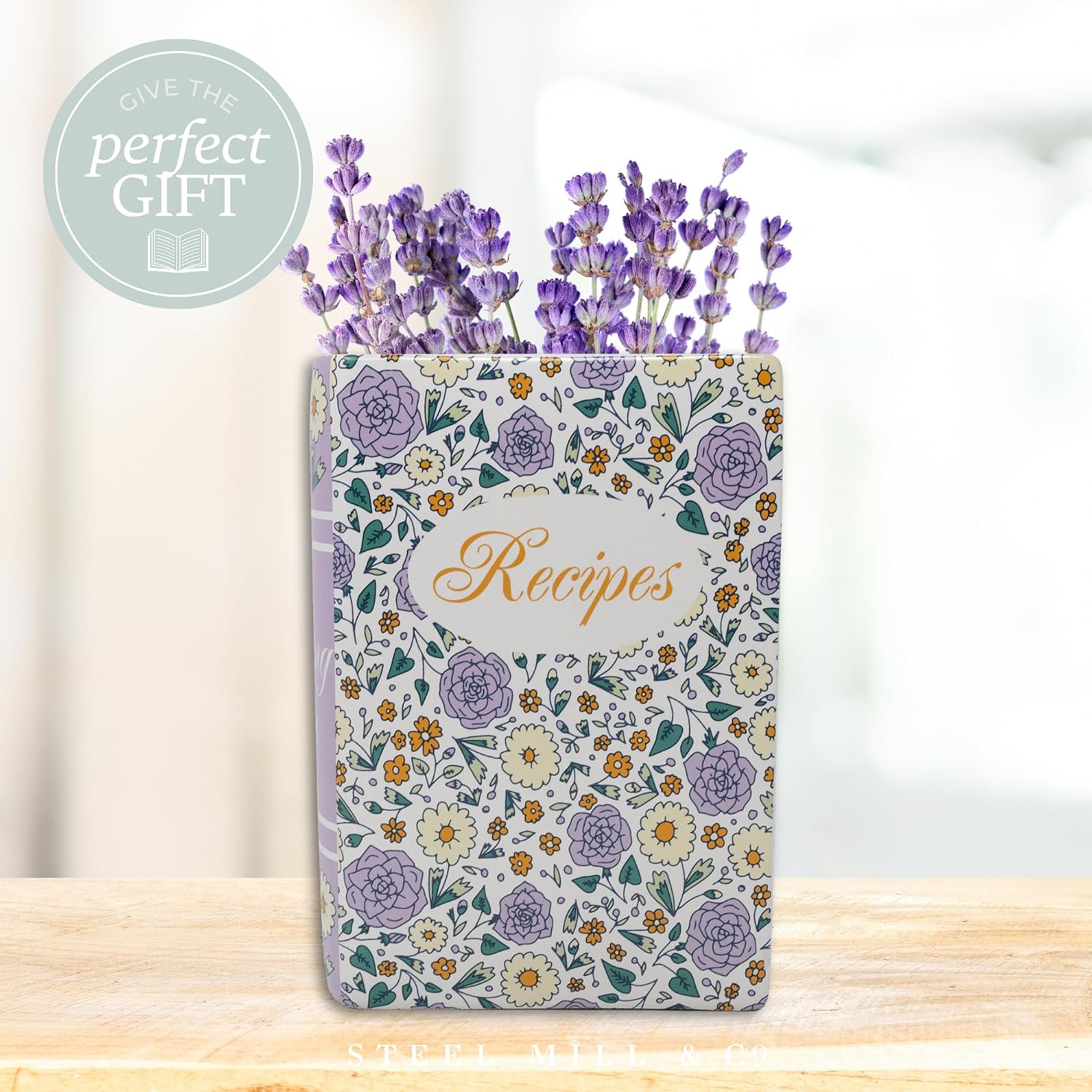 Purple Ceramic Vases / Purple Floral Recipe