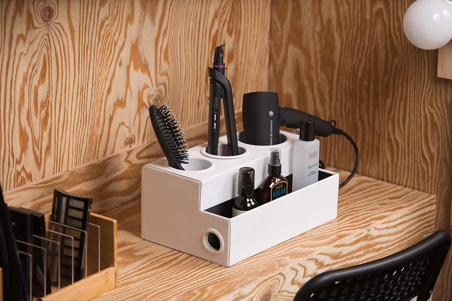 J JACKCUBE DESIGN Hair Tool Organizer Dryer Holder Hair Styling Accessories Organizer Bathroom Storage Countertop with