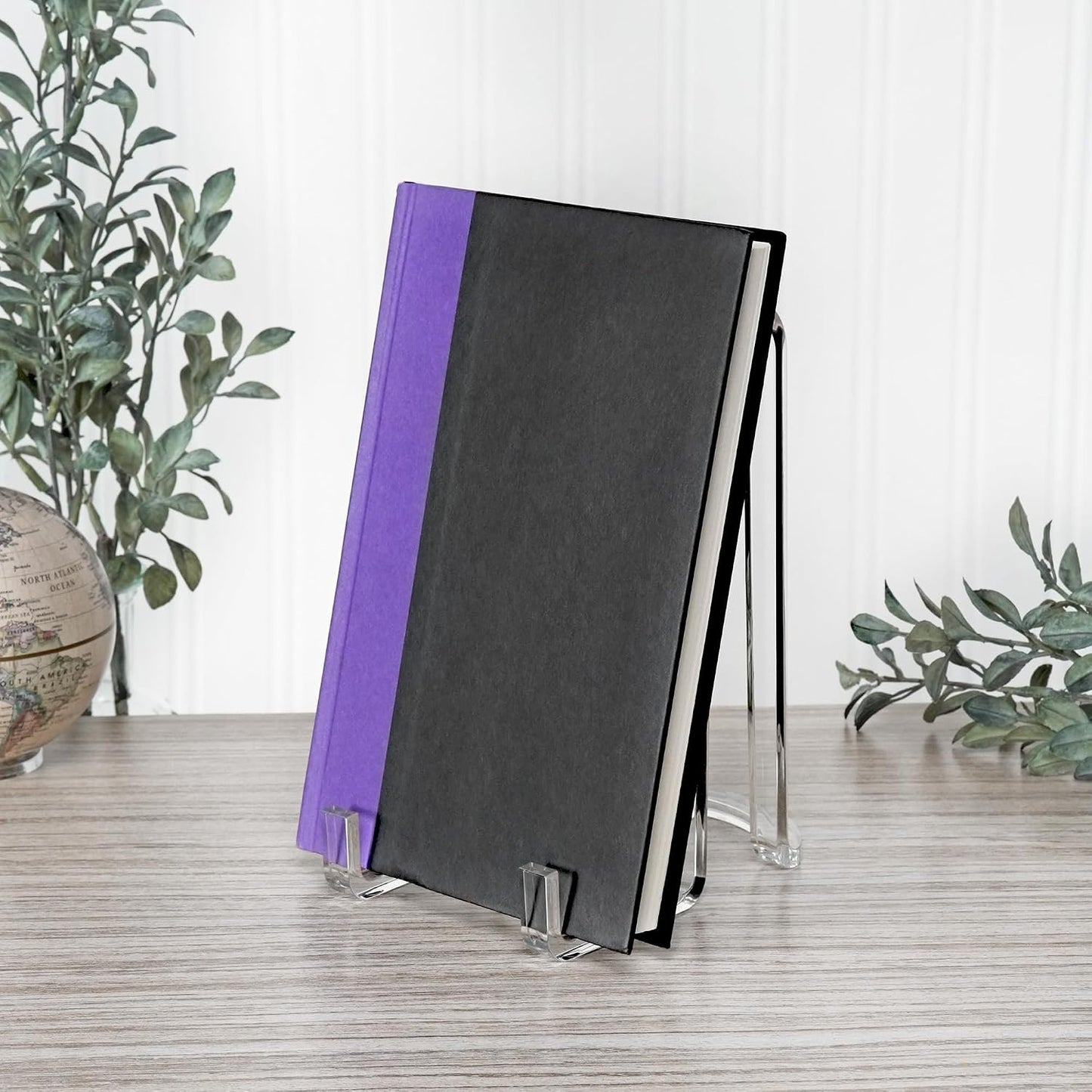 Acrylic Ribbon-Style Display Easel / 7.5 x 4 x 6 / Clear