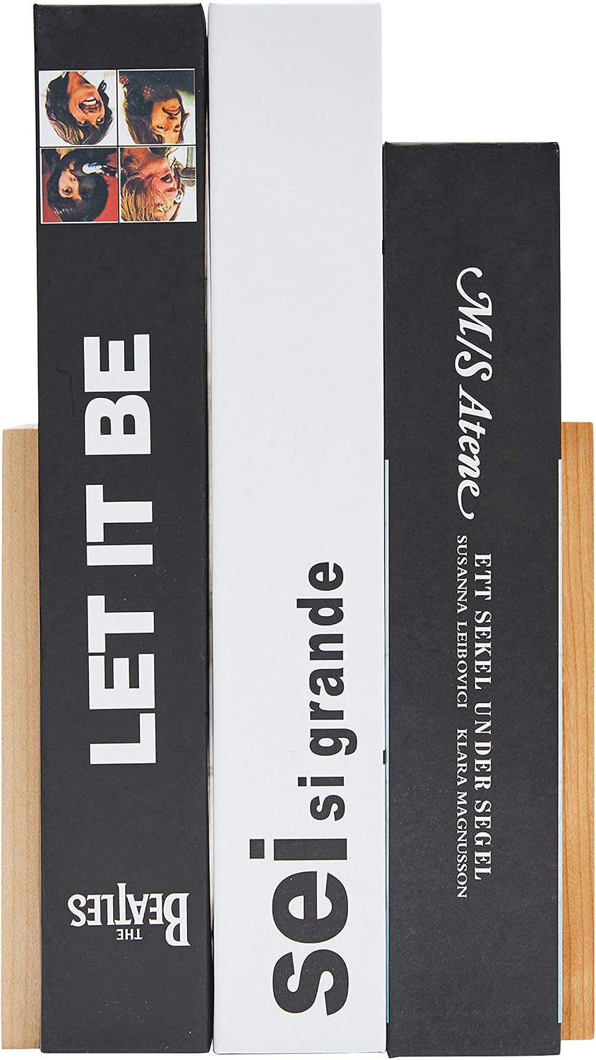 Wood Decorative Bookends / Dream
