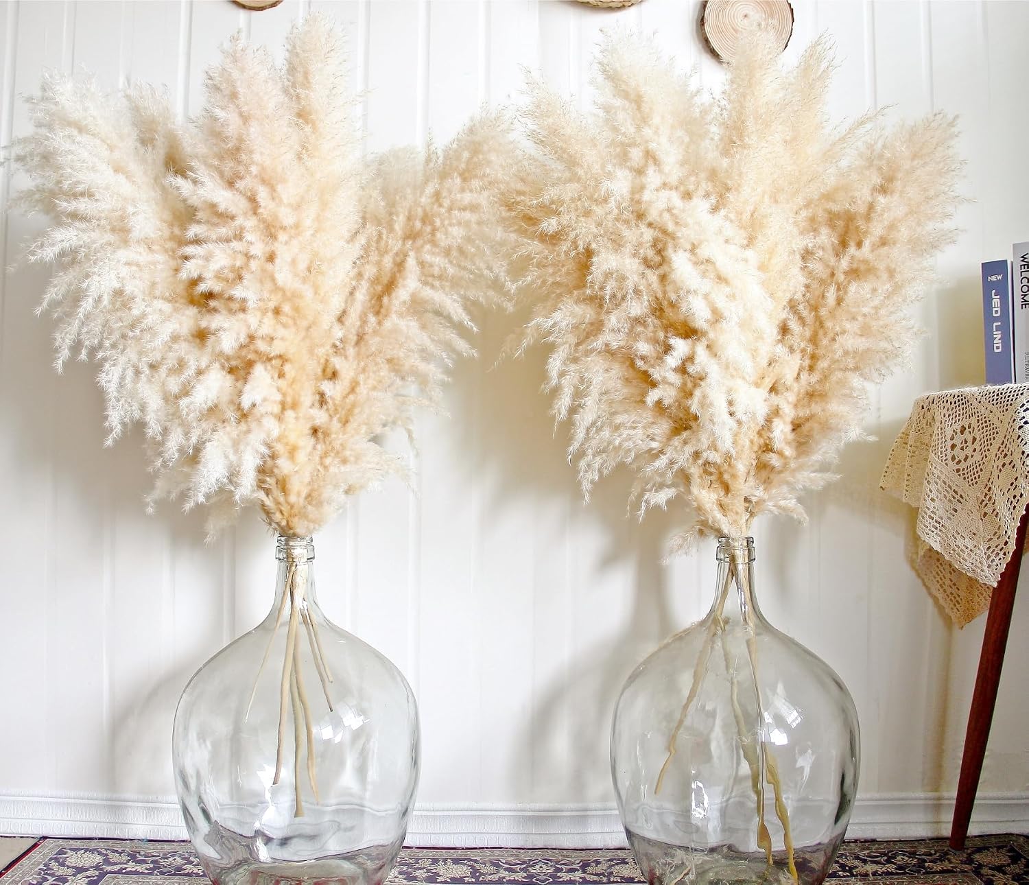 Floor Plants / Tall pampas grass for Floor Vases / Set of 10