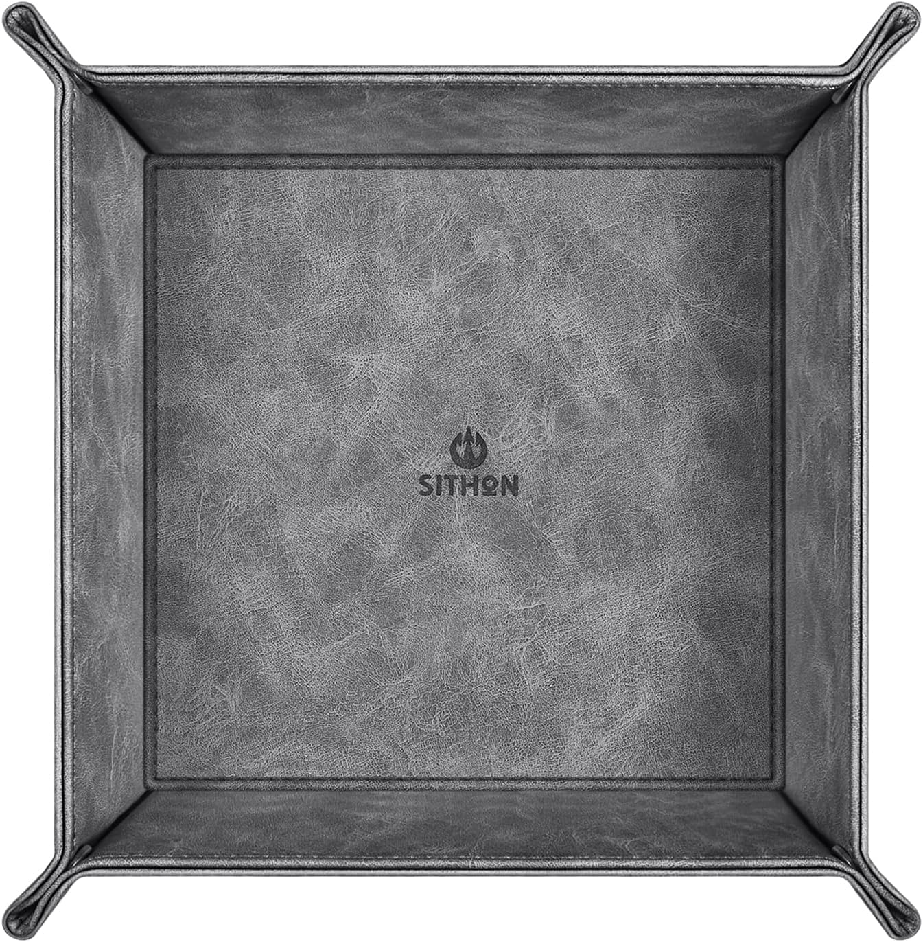 Valet Tray Desktop Storage Organizer / Gray