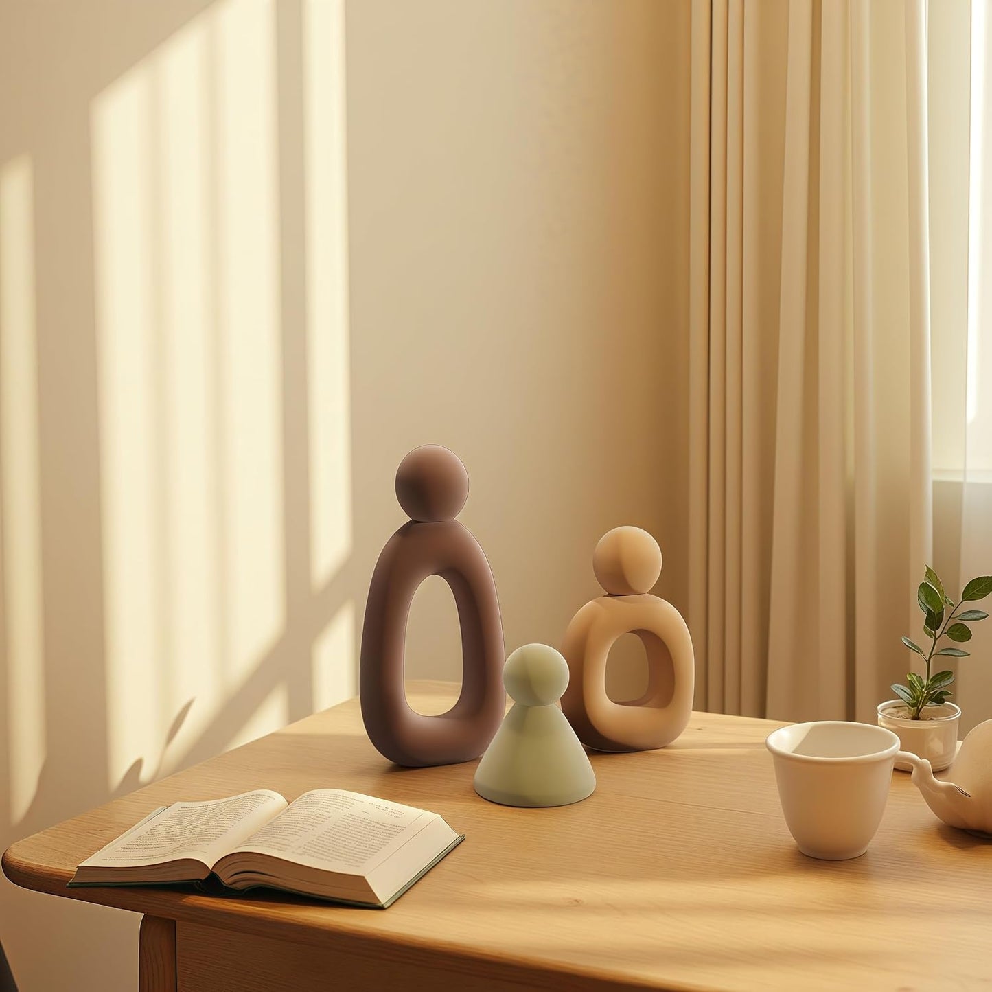 Modern Living Room Character Design / Flocking Color