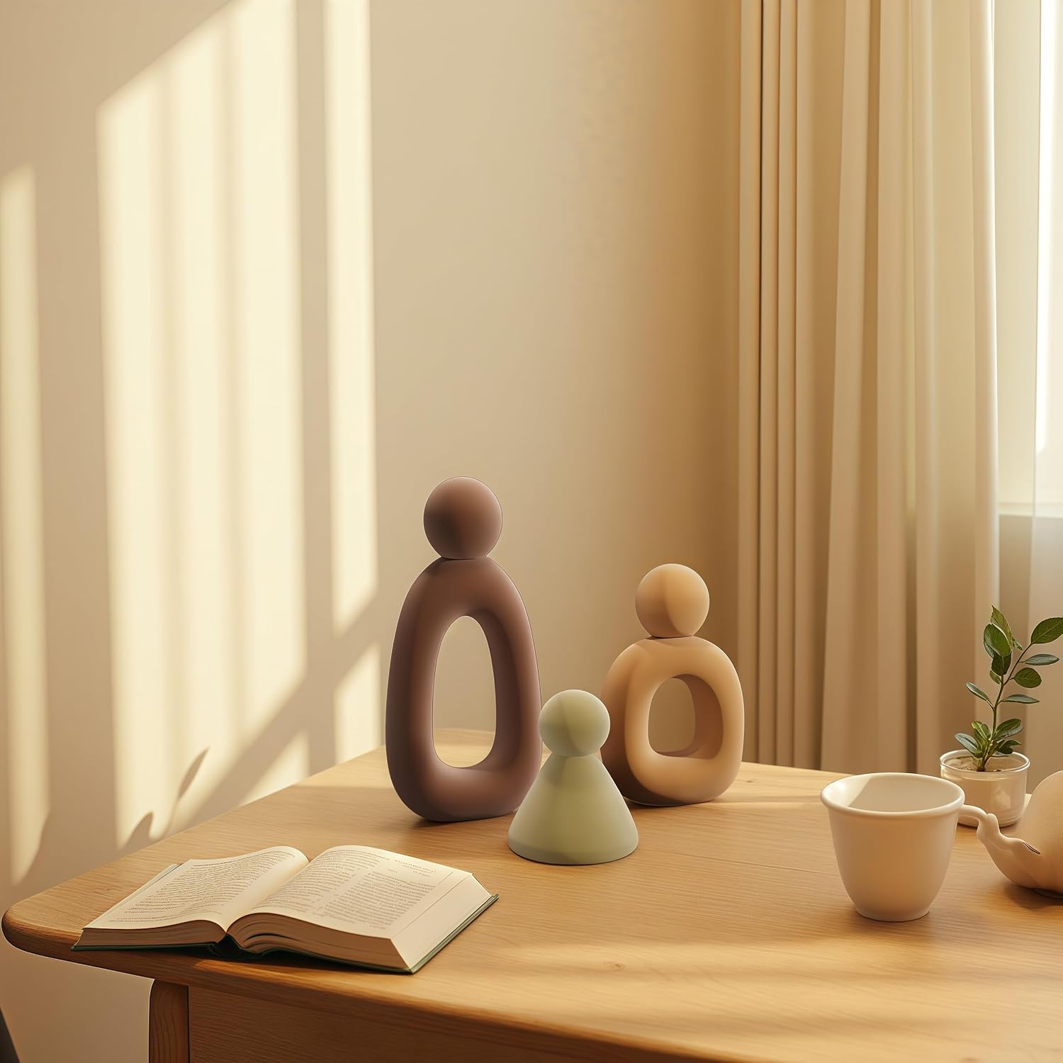 Modern Living Room Character Design / Flocking Color