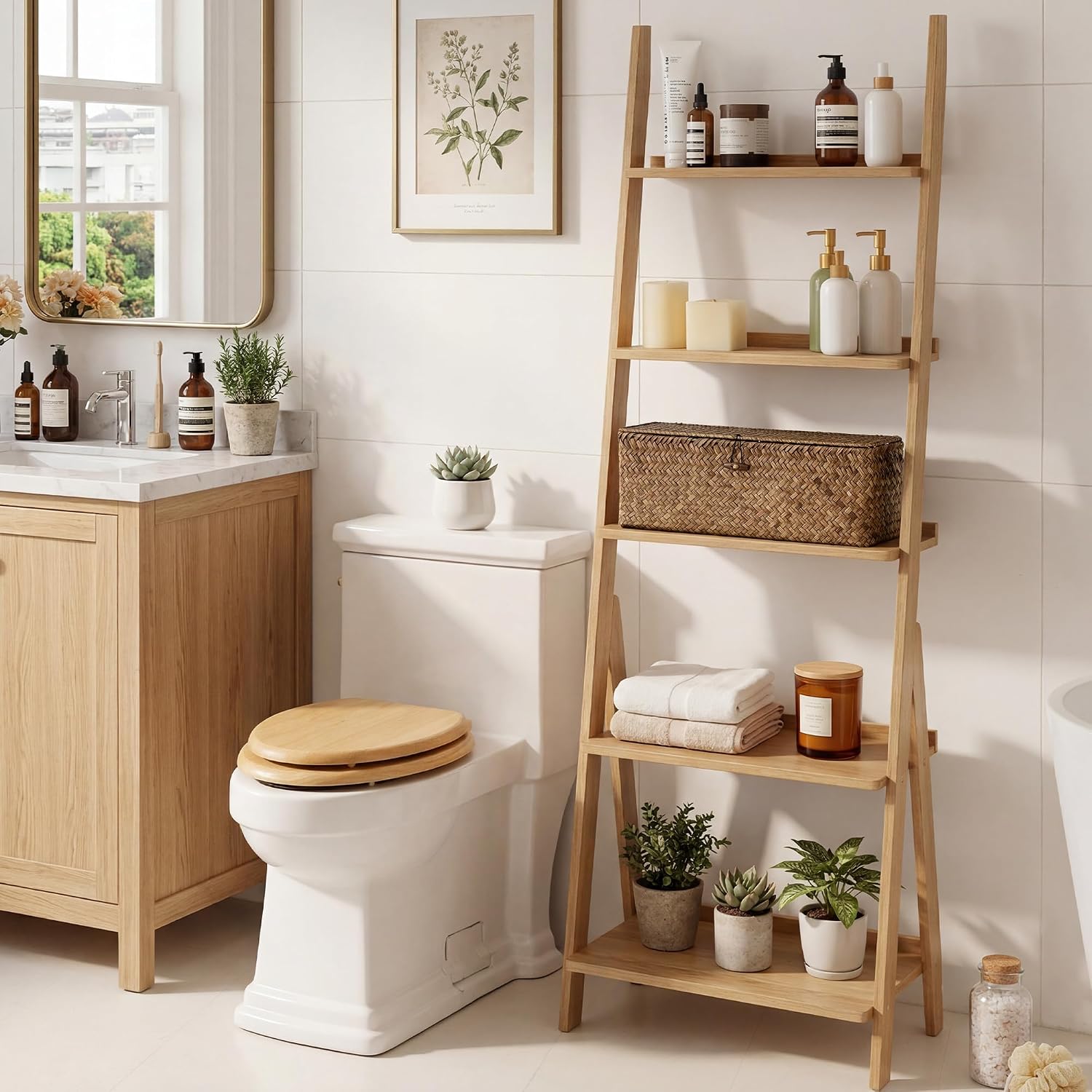 Large Wicker Baskets / Natural