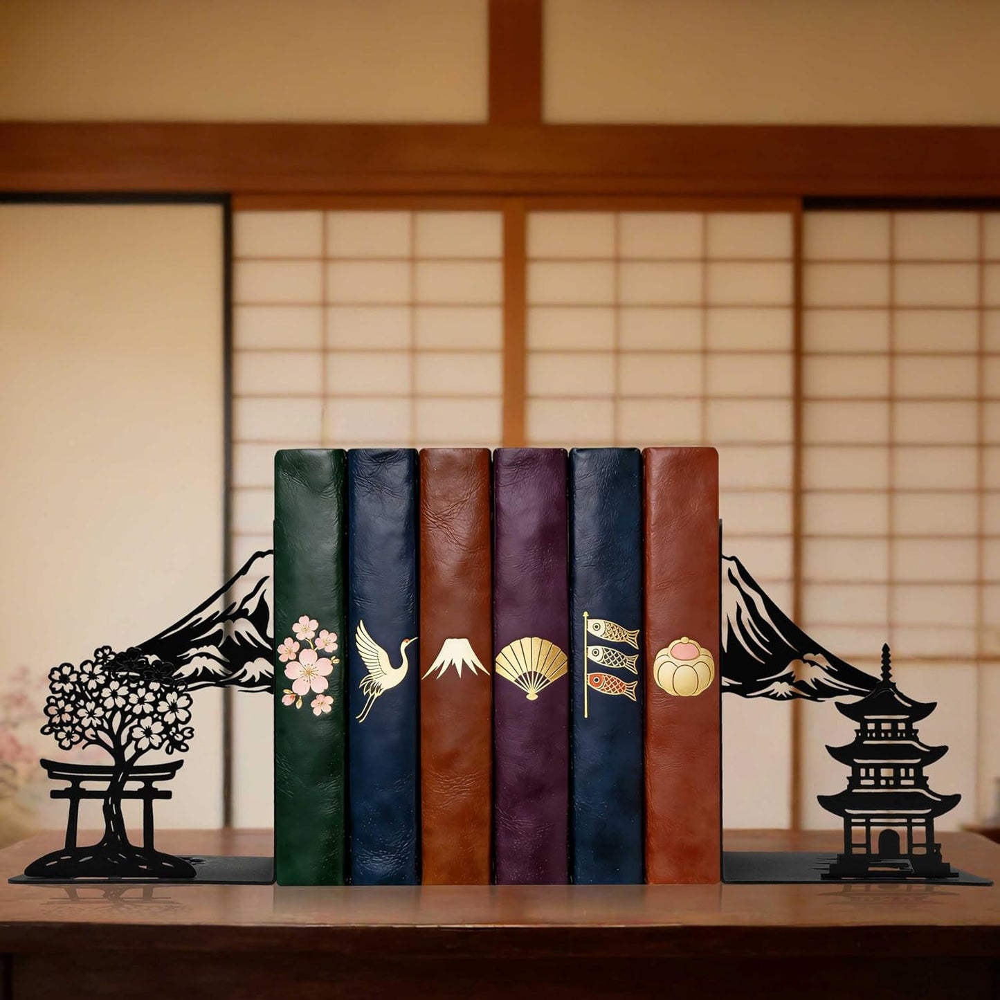 Book Ends for Heavy / Fuji Bookends / Matte Black