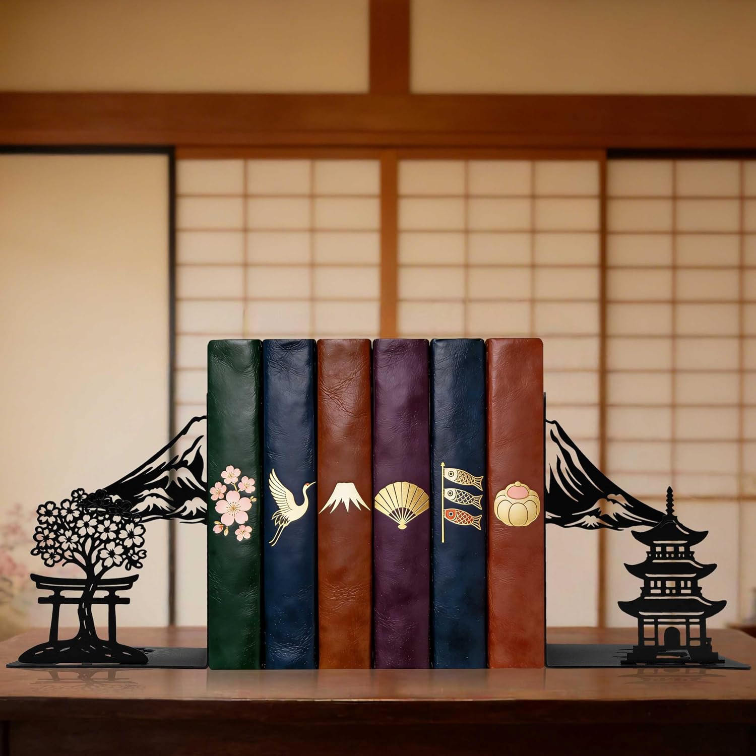 Book Ends for Heavy / Fuji Bookends / Matte Black