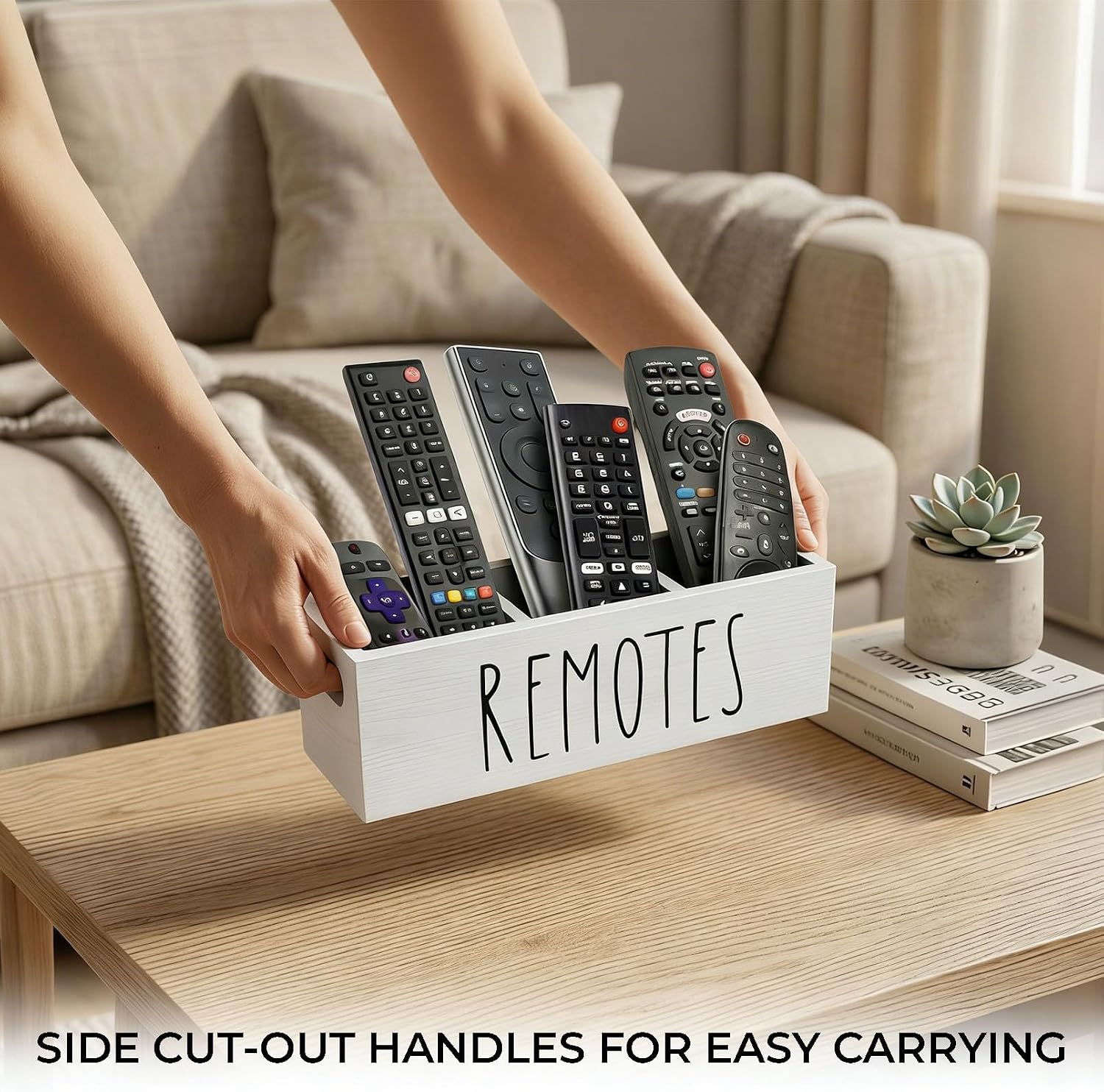 Remote Control Holder / White