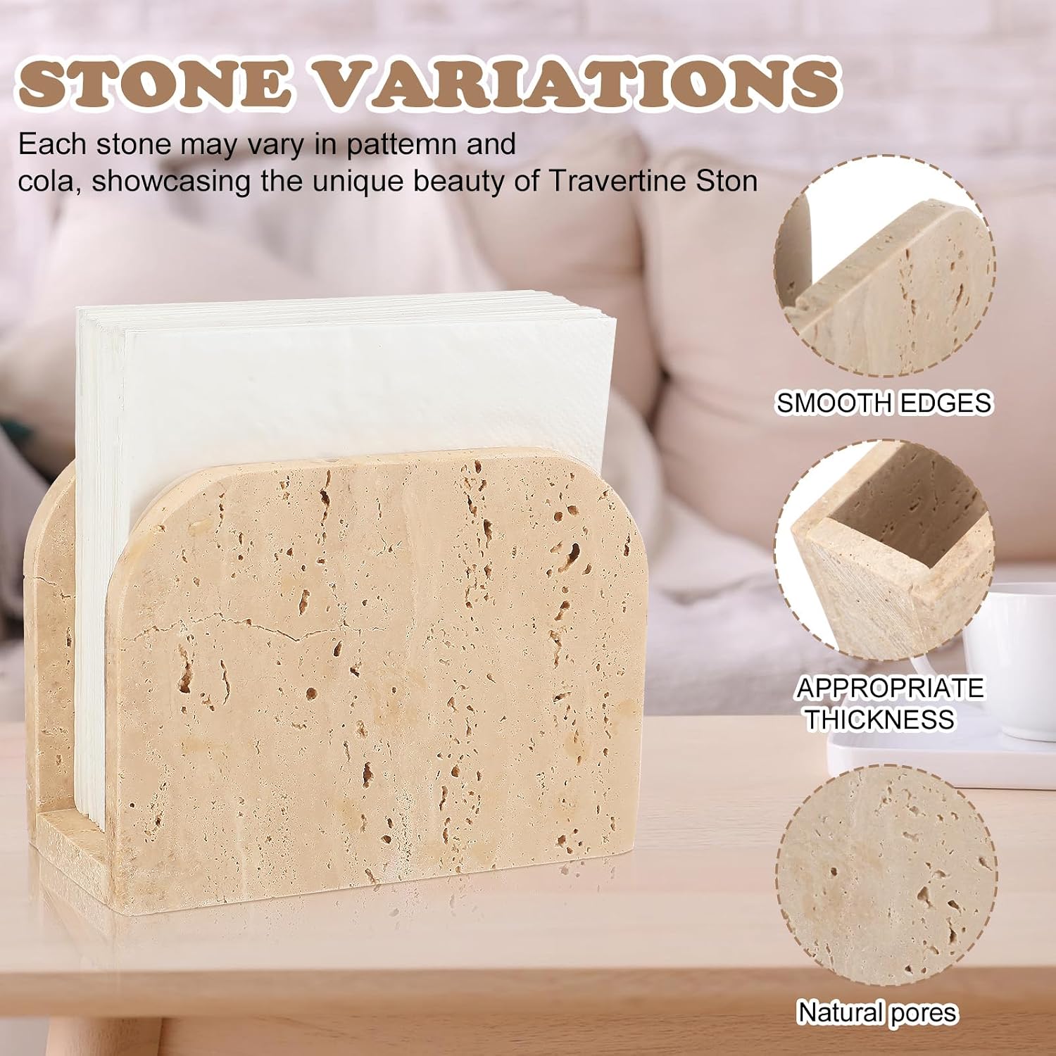 Marble Napkin Holder