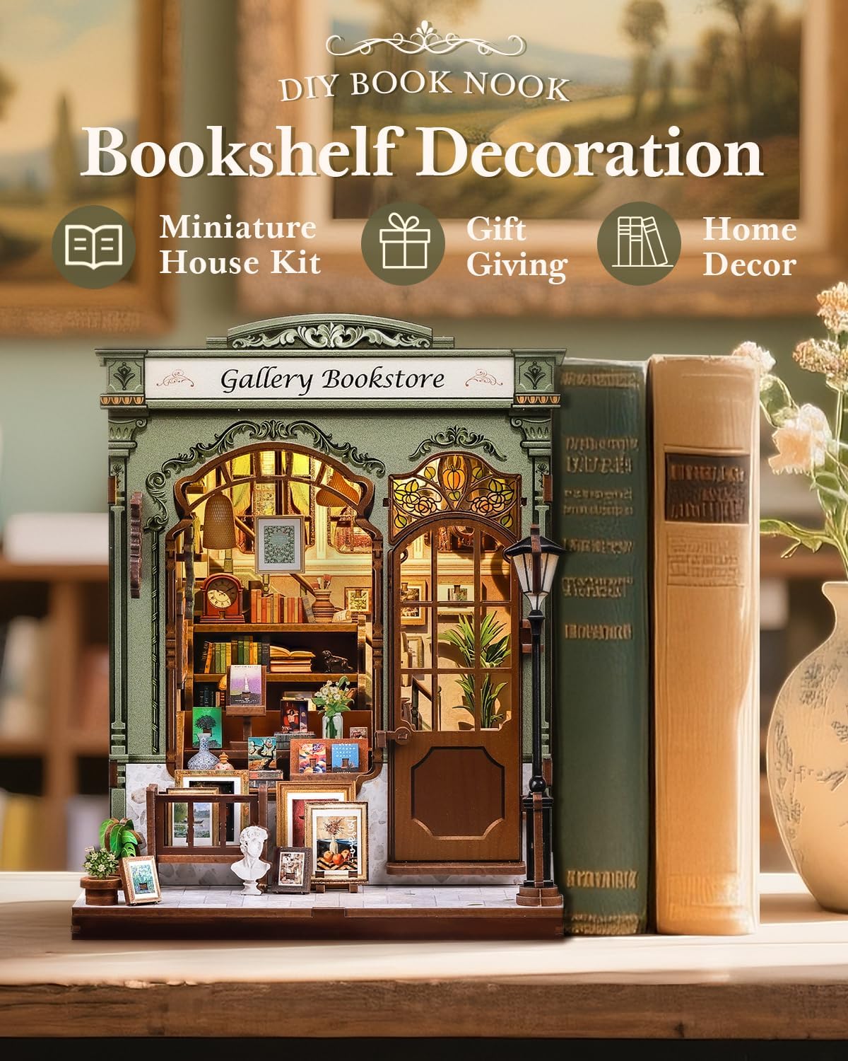 Book Nook Kit / Gallery Bookstore