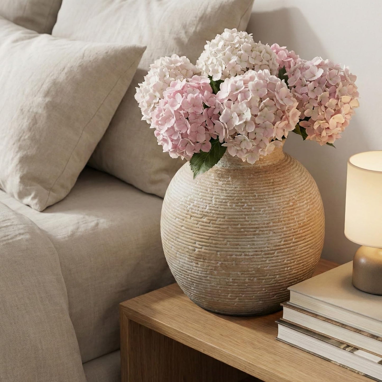 Ceramic Flower Vase / Retro and Rustic-7.4