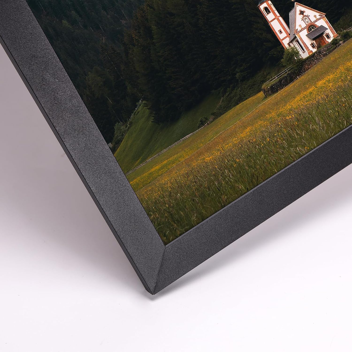 Giftgarden 18x24 Poster Picture Frame Black, Textured Aluminum 18 x 24 Frame for Wall Display, Single