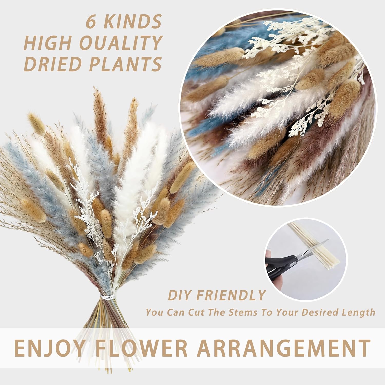 Dried Flower Bouquet / Natural