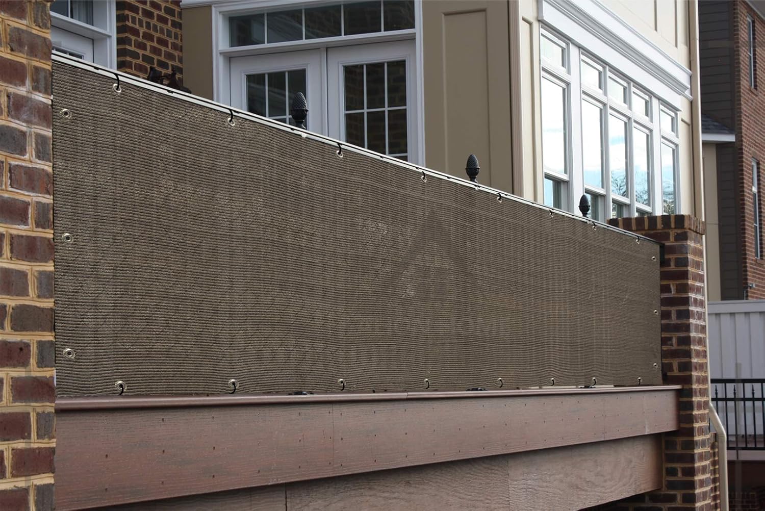 Railing 4' x / 4'x14 / Mocha Brown