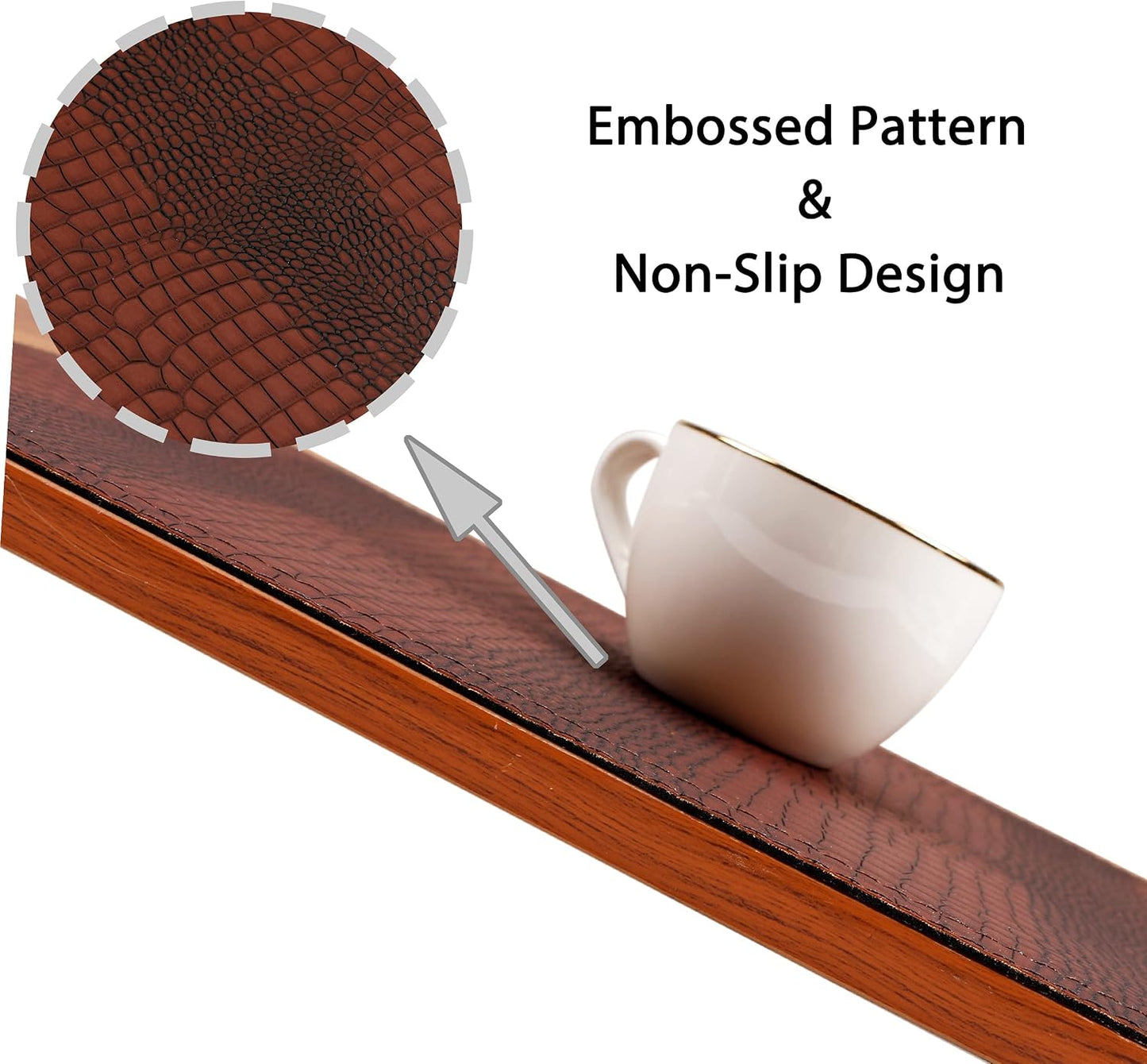 Faux Leather Placemats, PU Table Mats, Waterproof, Stain Resistant, Heat Resistant, Non-Slip Easy to Clean for Kitchen