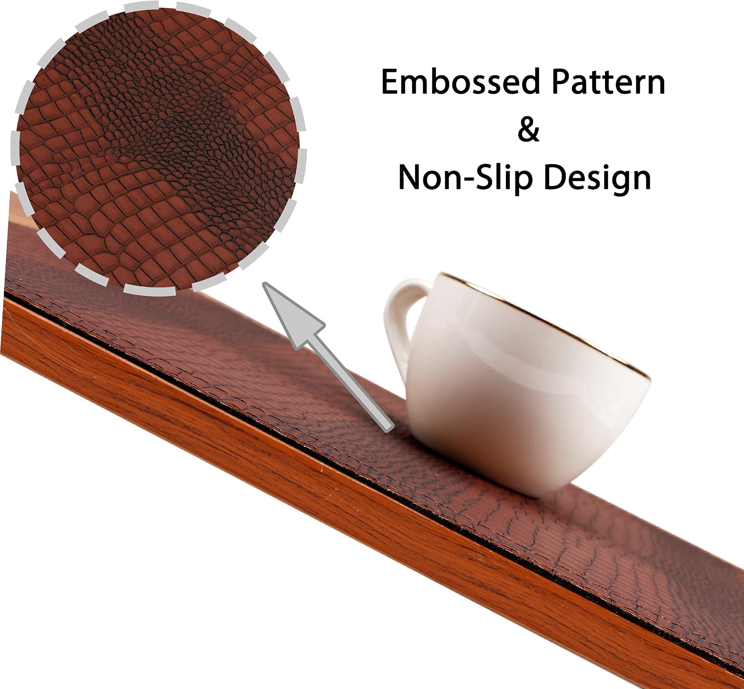 Faux Leather Placemats, PU Table Mats, Waterproof, Stain Resistant, Heat Resistant, Non-Slip Easy to Clean for Kitchen
