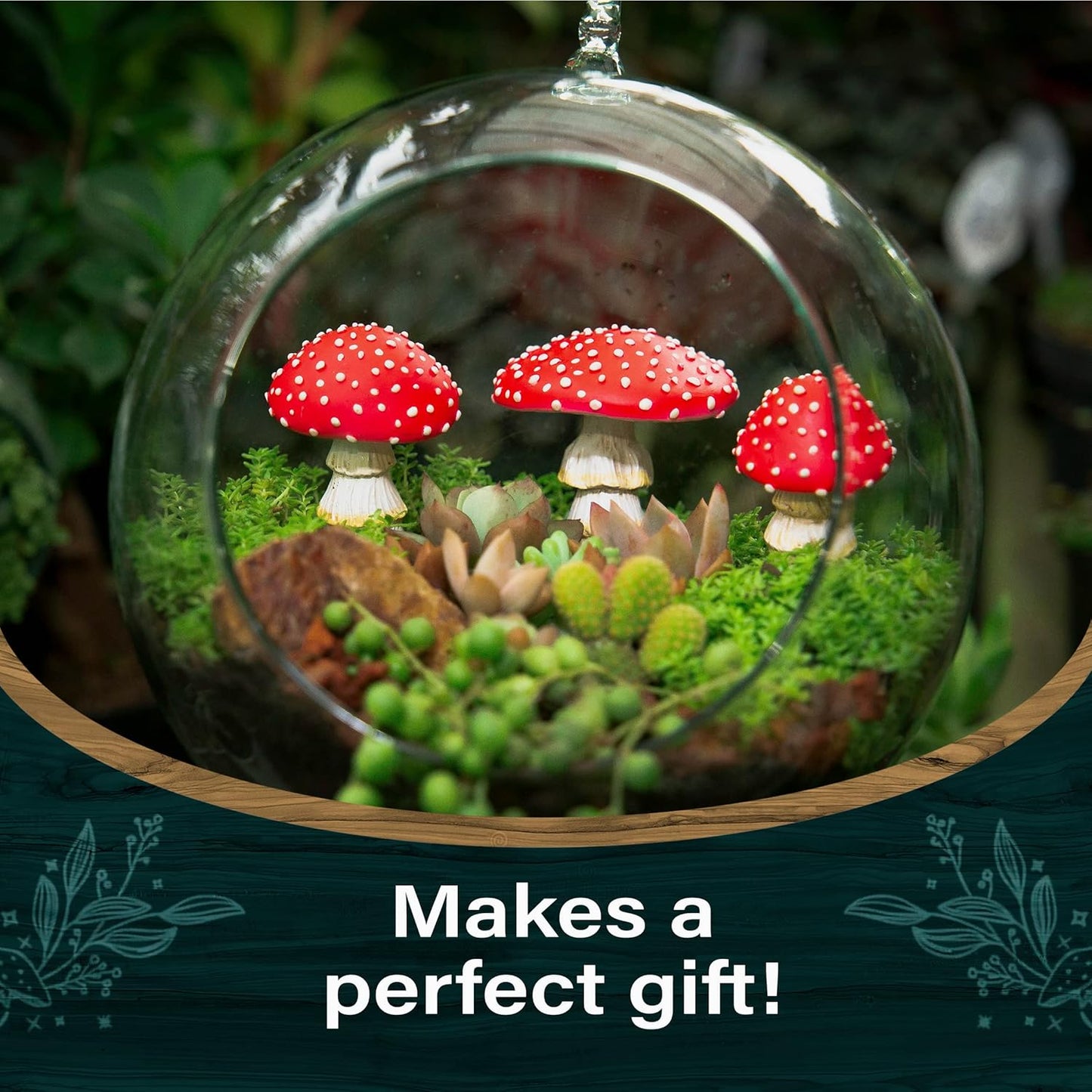 Mini Mushroom Figurines / Fairy Garden Miniatures