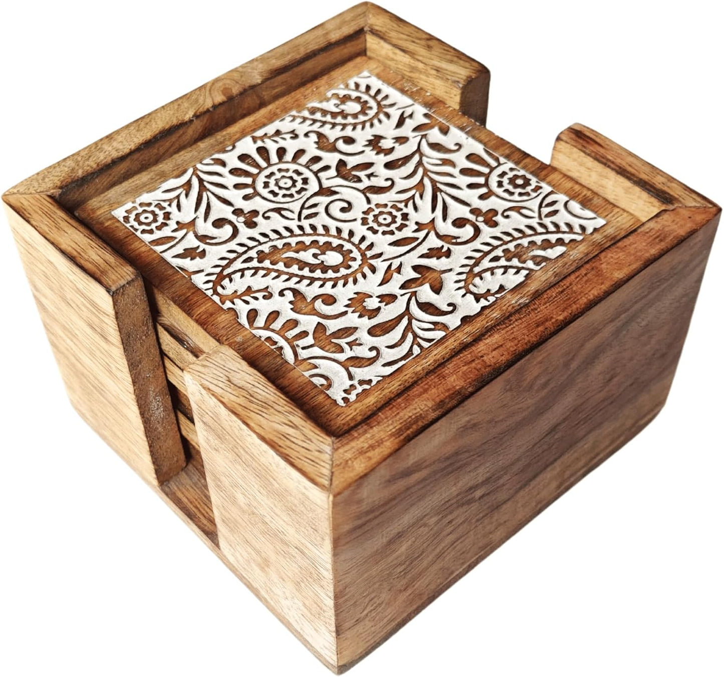Holder / ® Handmade Wooden Coasters for Drinks