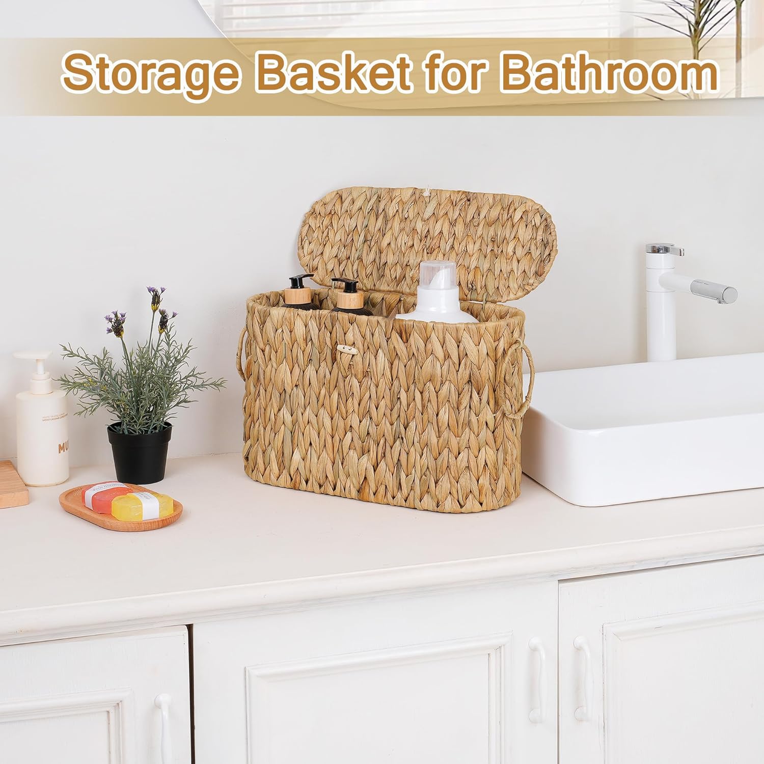 Toilet Paper Storage Basket / Natural