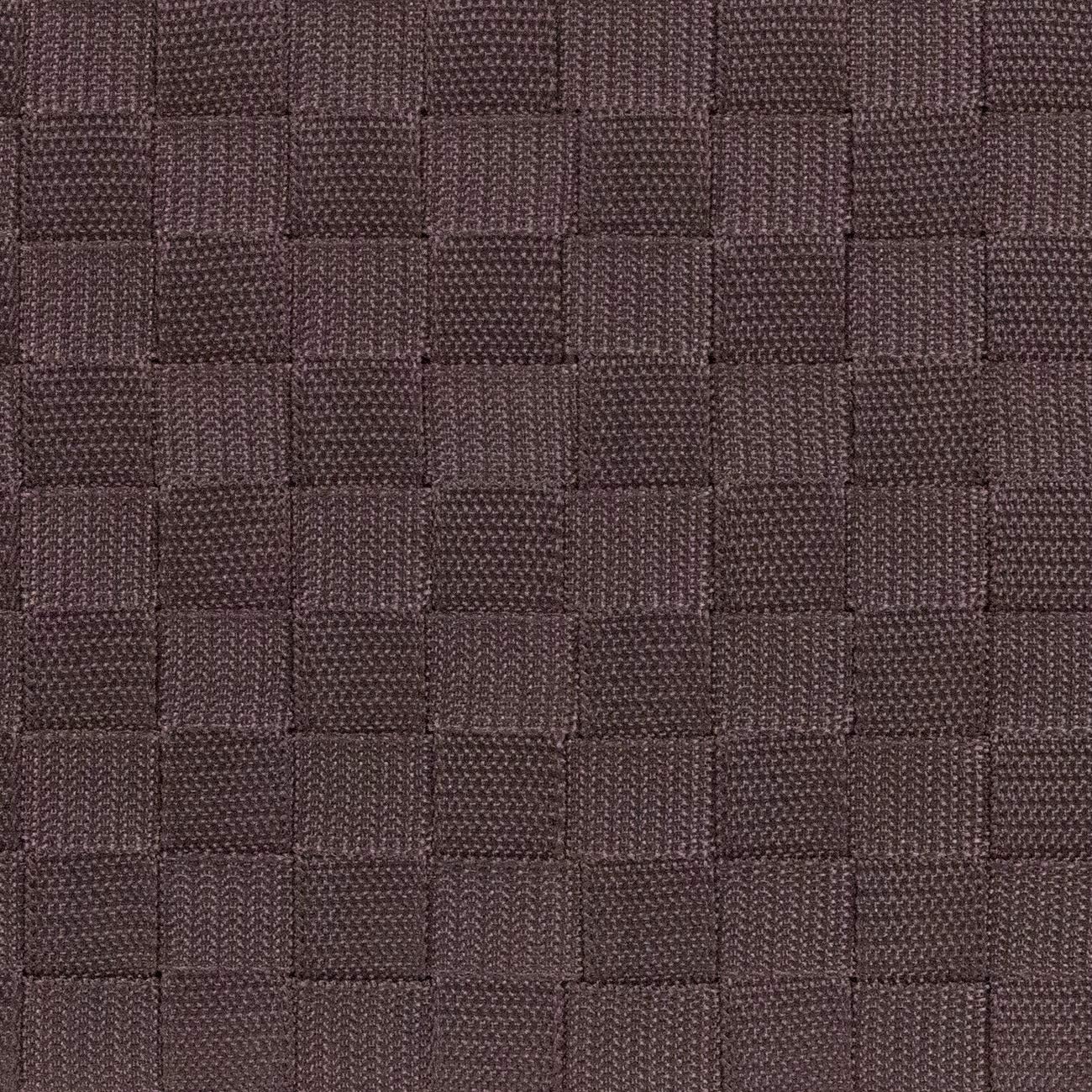 Linen Closet Organizers and Storage / Woven Lid Baskets - Chocolate / Set of 3