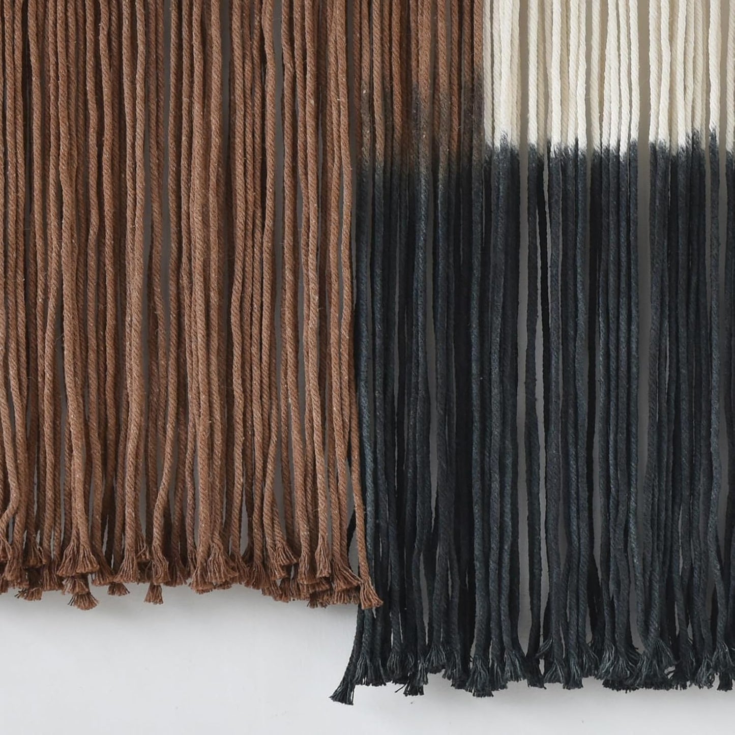 Woven Fiber Tapestry / Macrame Wall Hanging Handmade Boho Decorative Wall Art