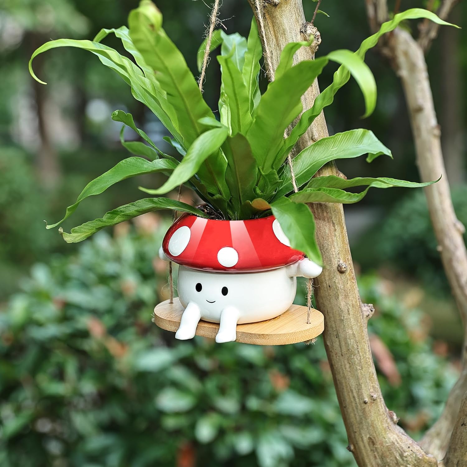 Ceramic Swing Face Planter