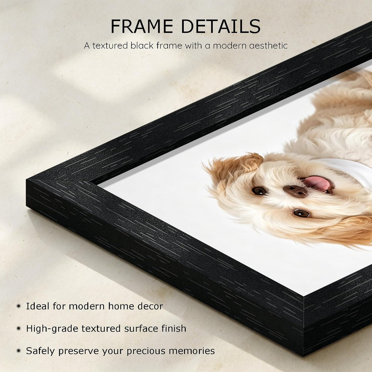 Wiscet 4x6 Picture Frame Set of 30, Bulk Black Photo Frames for 4x6 Photos | Multi Picture Frames for Wall or Tabletop