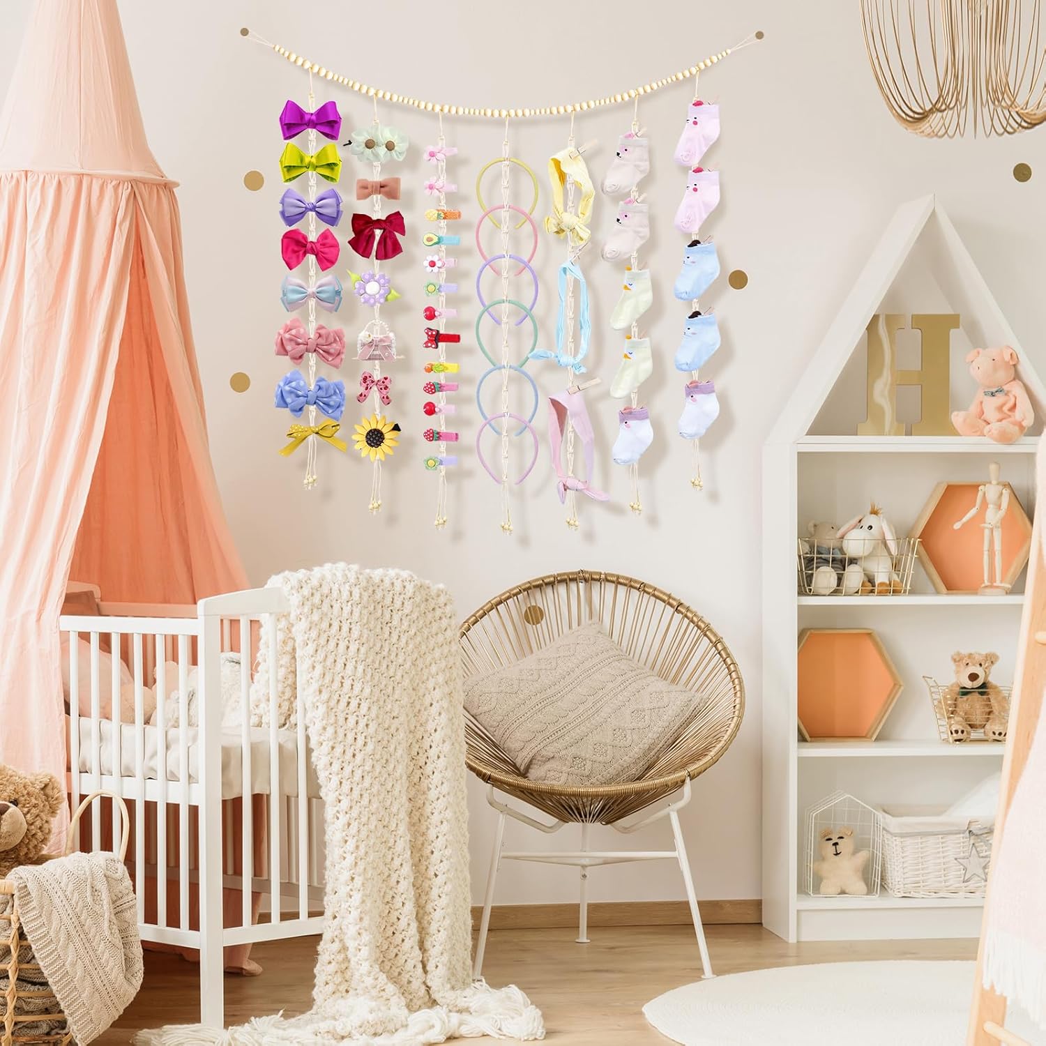 String Lights / Picture Christmas Card Holder