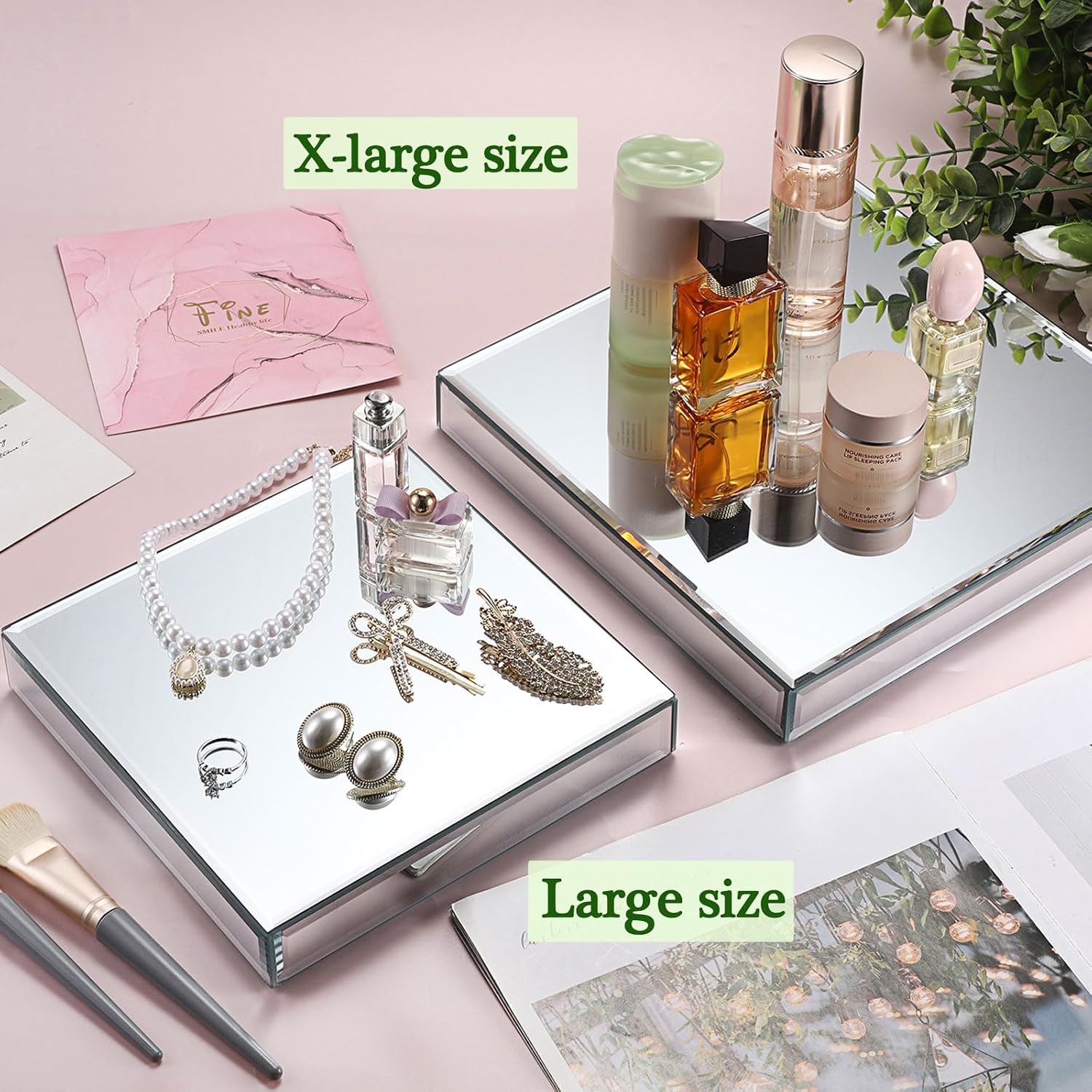 Mirror Display Stand / Square,large
