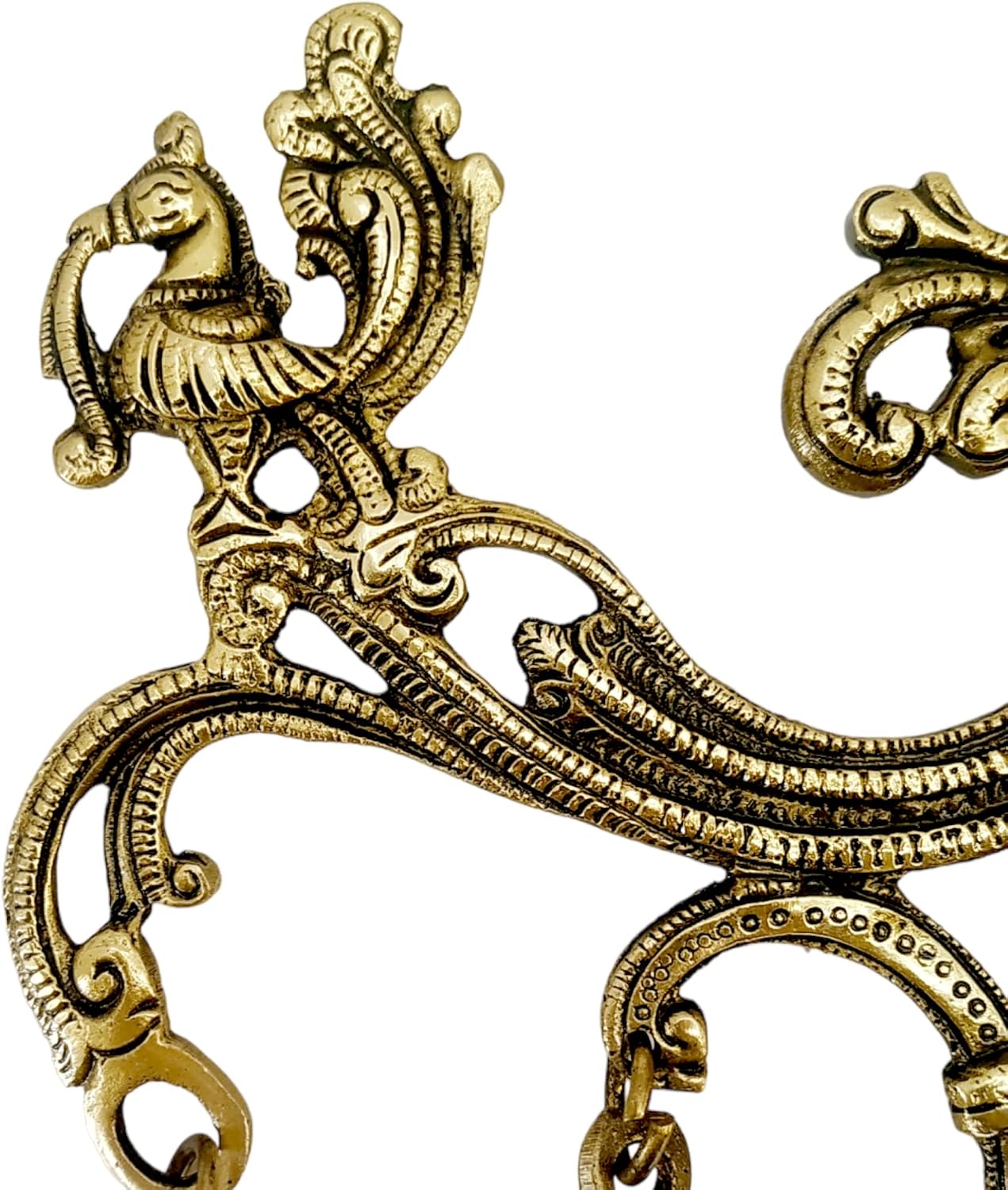 Brass Wall Bracket Wall Hanger for Hanging Diya Lamp