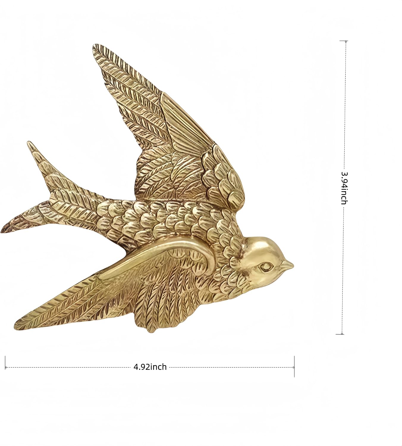 Vintage Bird Wall Sculptures / Set of 2