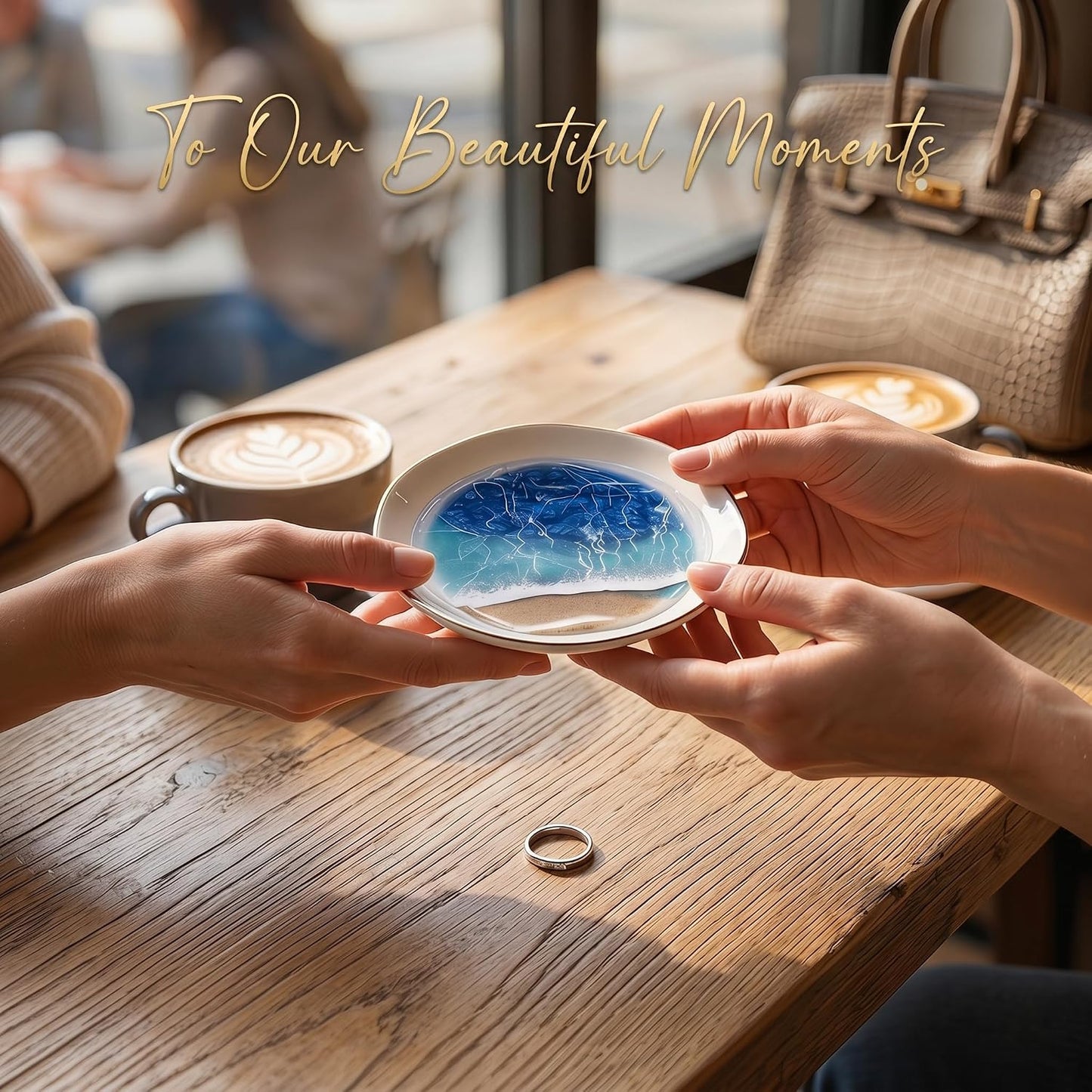 Ceramic Jewelry Tray Trinket Dish