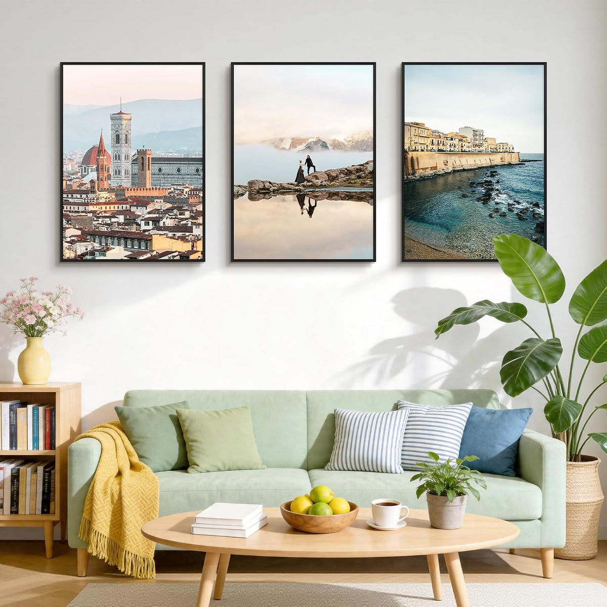 Golden State Art 19.7x27.6 Aluminum Puzzle Frame Acrylic Front Black | 50x70cm Picture Frame for 1000 Pieces Puzzles