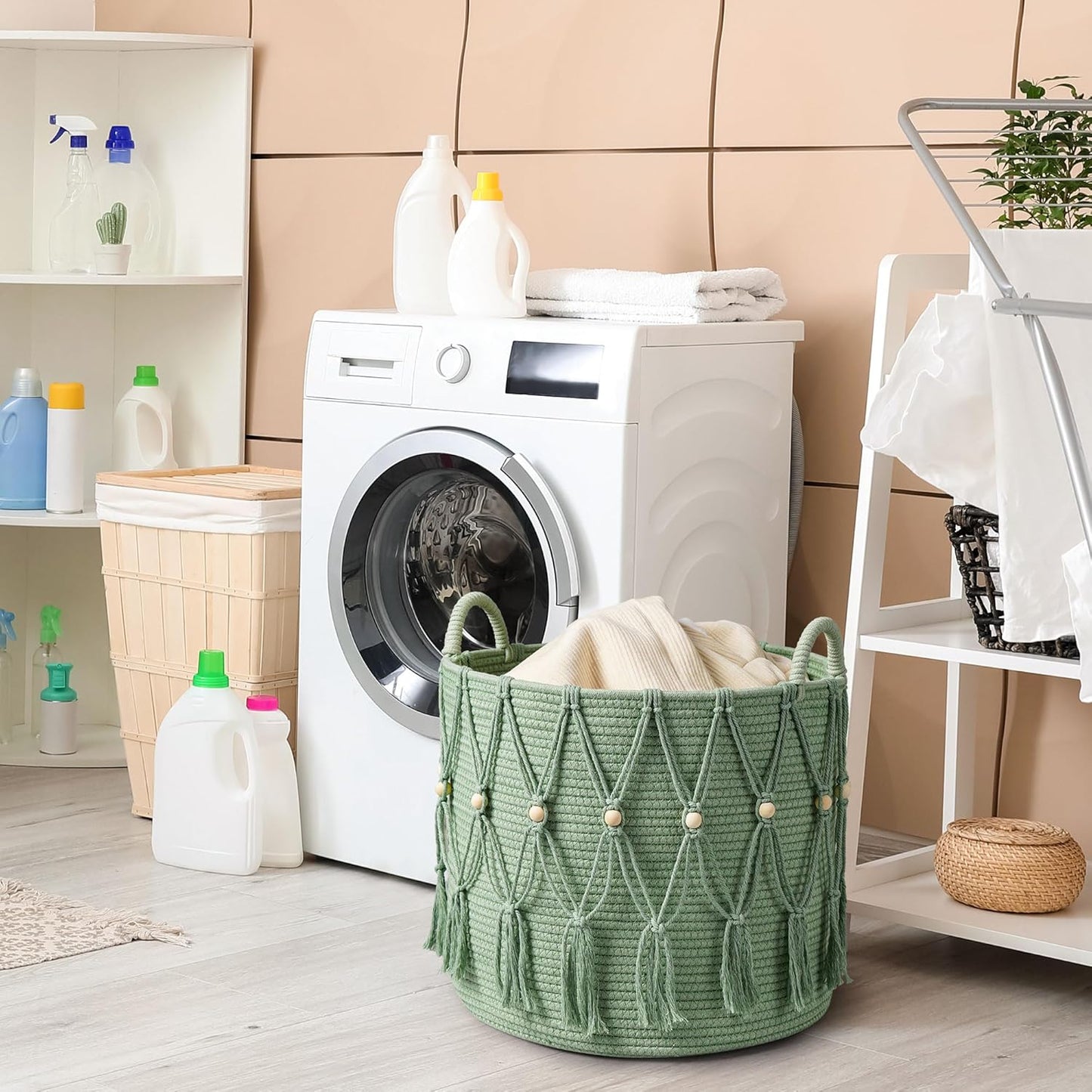 Blanket Basket / Green