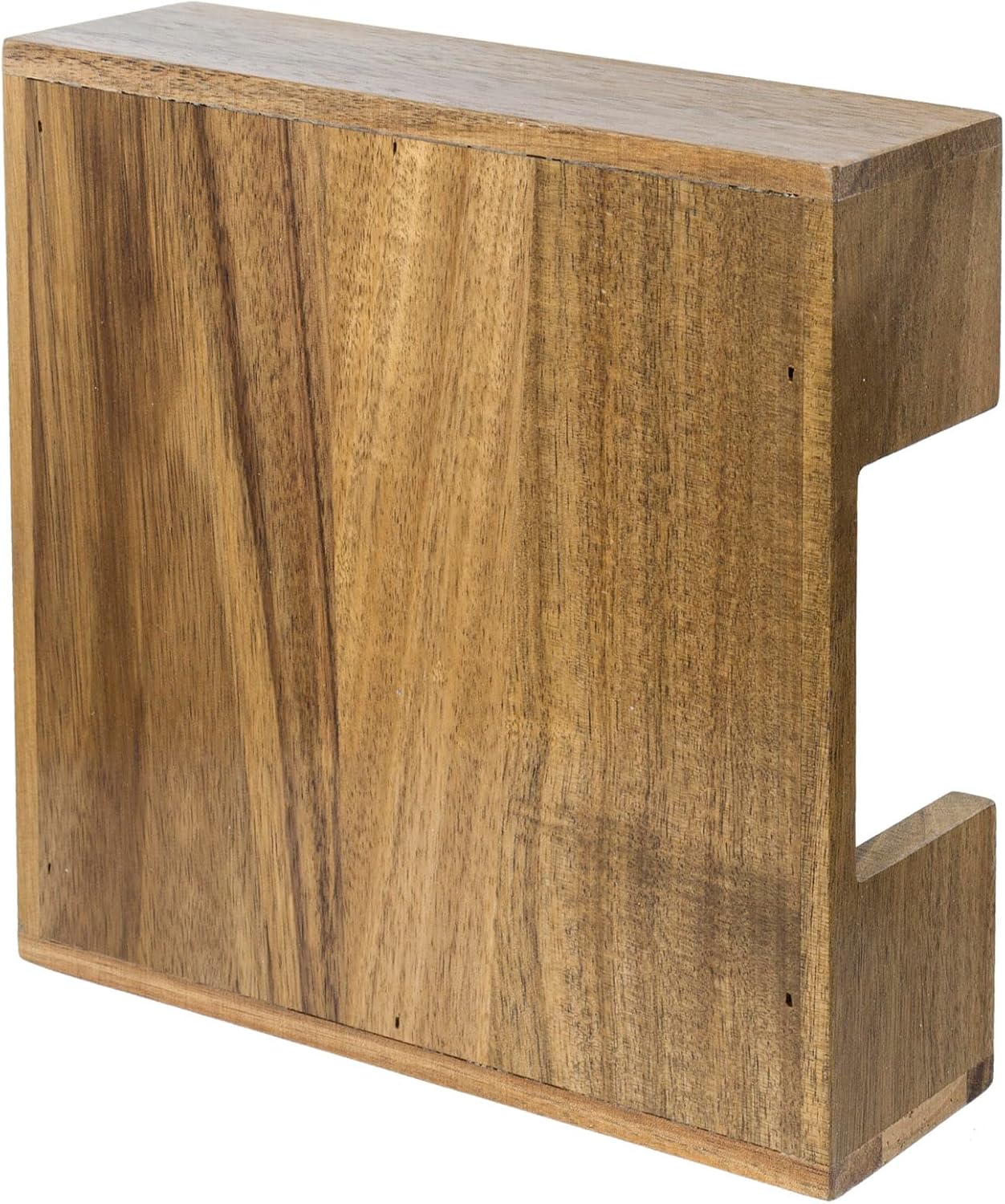 Acacia Wood Tabletop Napkin Holder / Acacia001