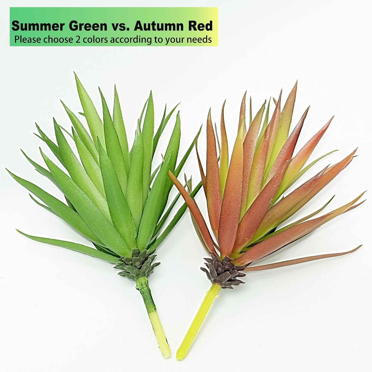 Agave Plants / Plastic Flowers / Green_spring / 7 x 4.7 x 5.9