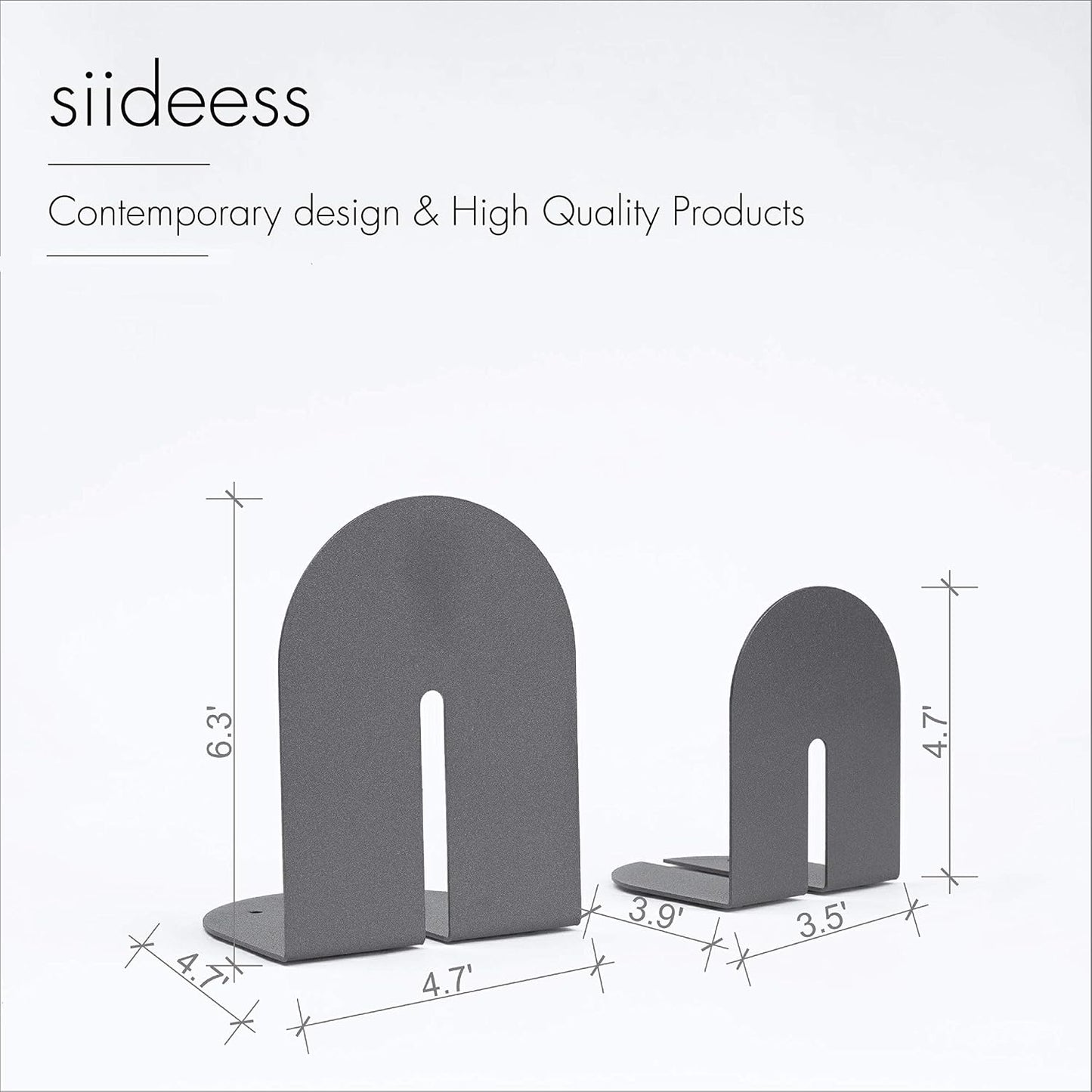 Shaped Decorative Bookends / Arch