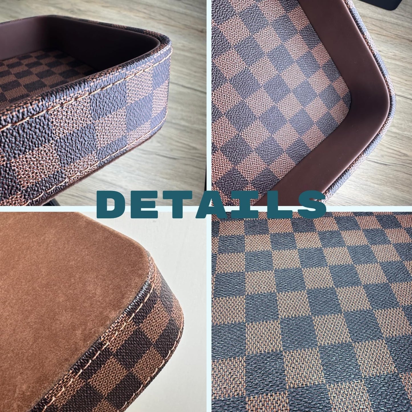 Organizer / Leather Valet Tray for Men