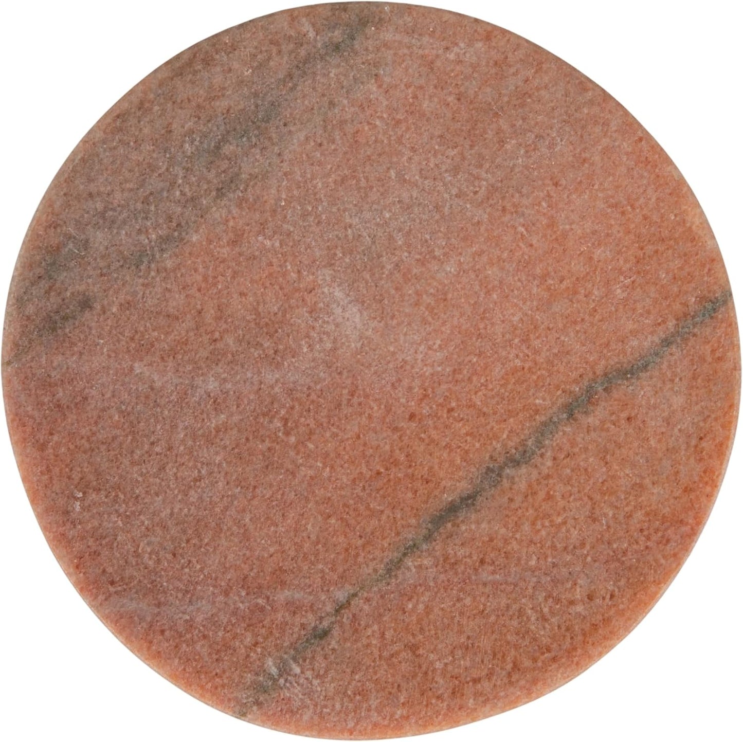 Marble Round Soapdish / Pink