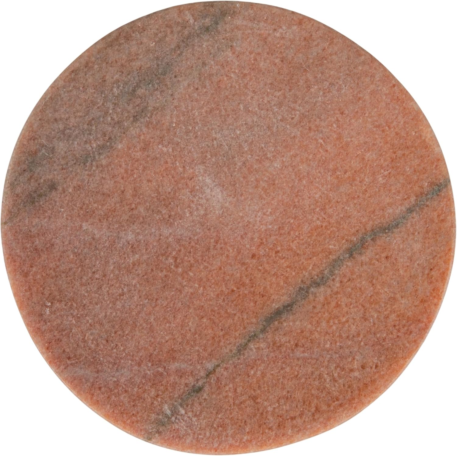 Marble Round Soapdish / Pink