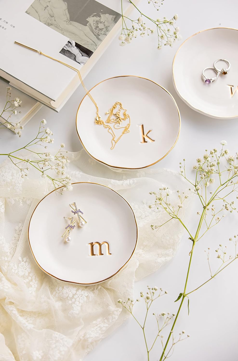 Ceramic Jewelry Tray / L