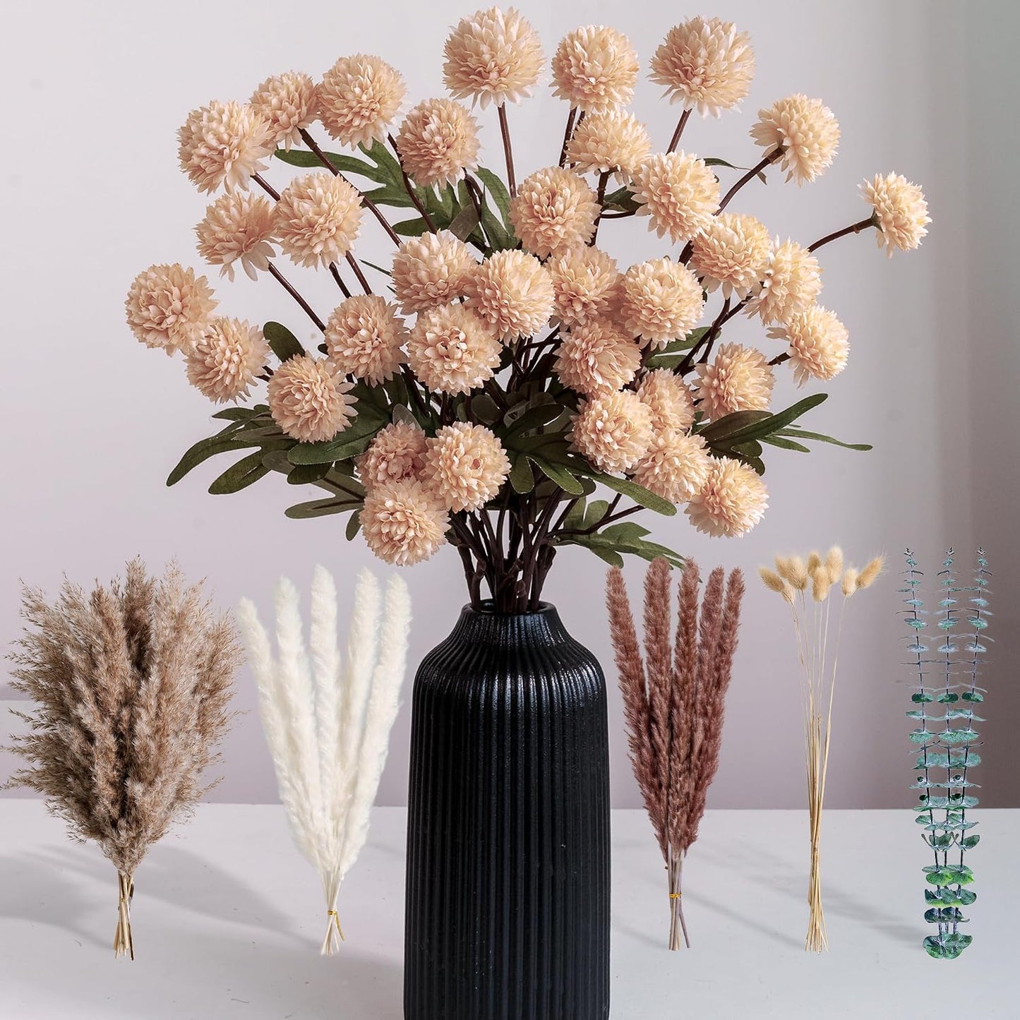 Realistic Artificial Flowers / Beige