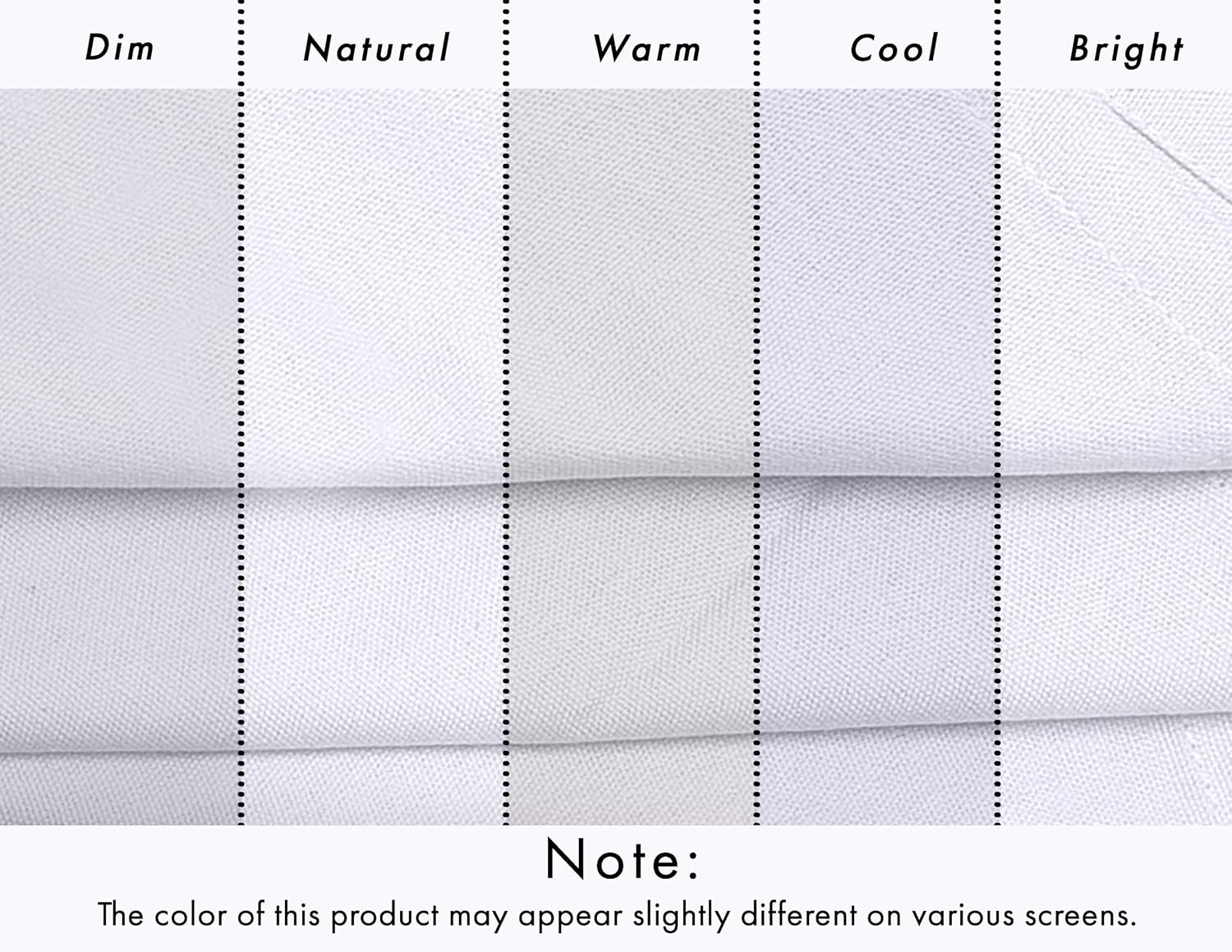 Ruvanti Cloth Napkins Set of 12, 100% Cotton 18”x18” - White | Washable, Soft, Durable & Absorbent Everyday Napkins.