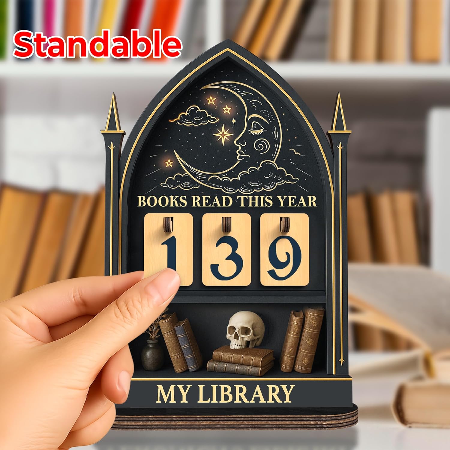 Fantasy Book Tracker Sign / Book Tracker 1