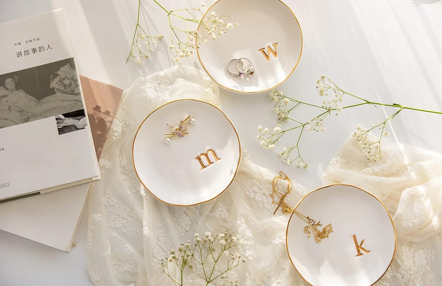 Ceramic Jewelry Tray / V