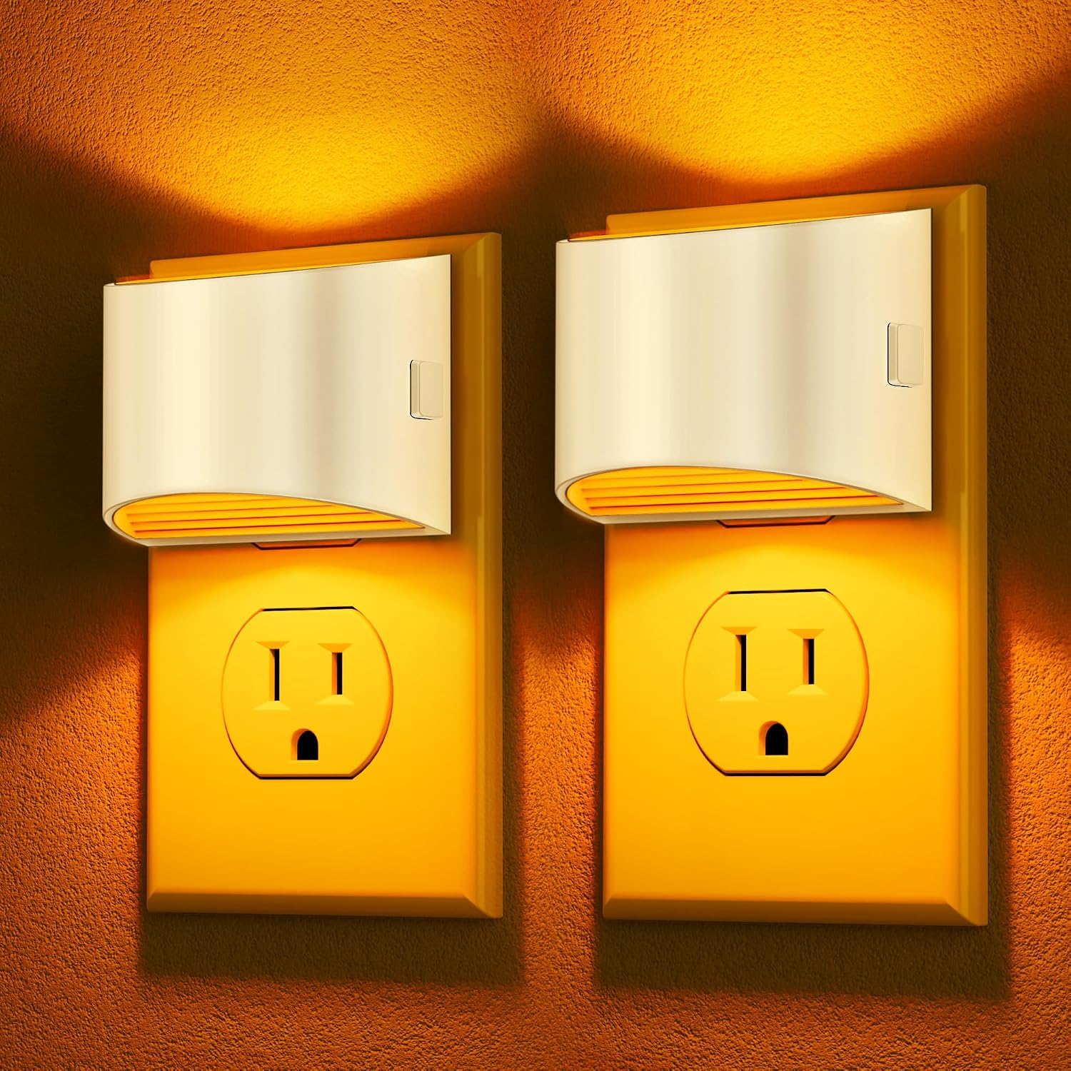 DORESshop Night Light, Night Lights Plug into Wall, Adjustable, Amber