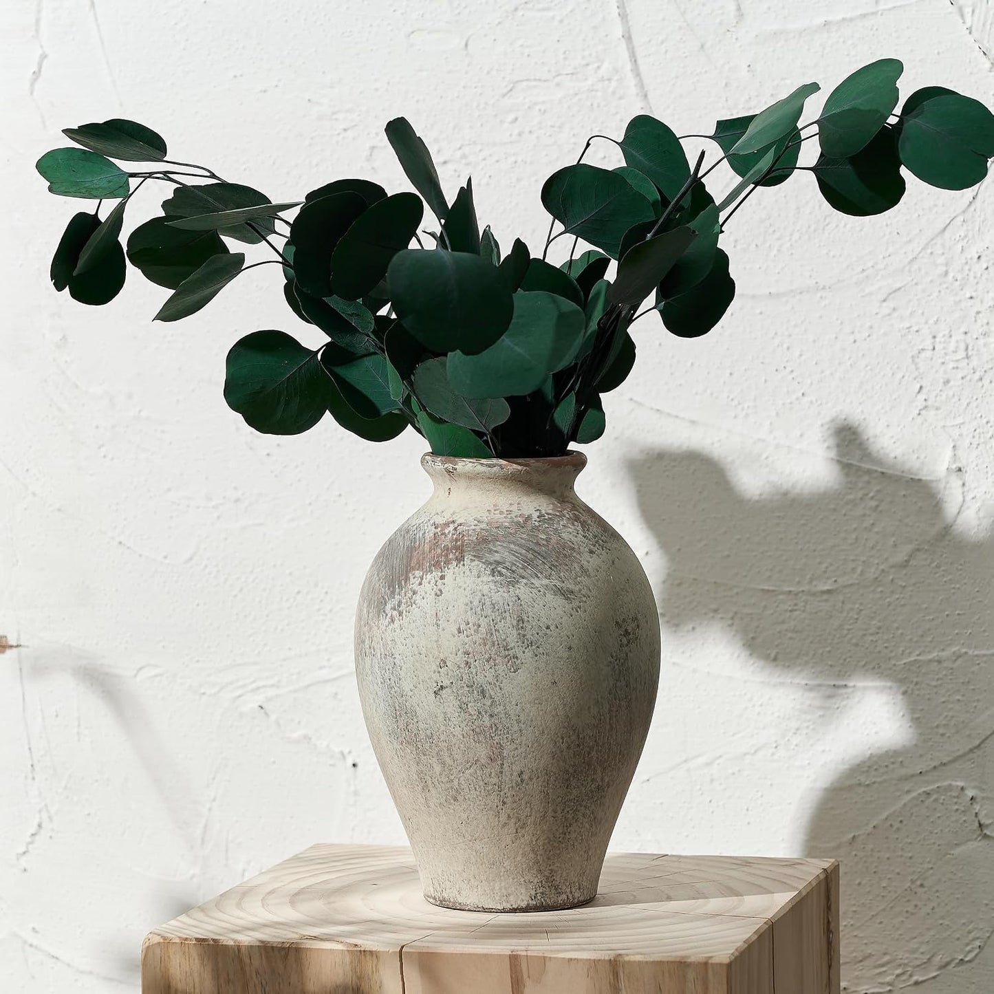 Ceramic Vintage Flower Vase / 1009-terra / 9 Inch