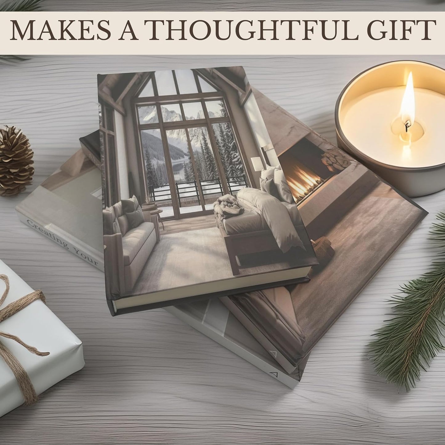 Decorative Books / Meticulously Designed Hardcover Fake Books for Decoration / Set of 3