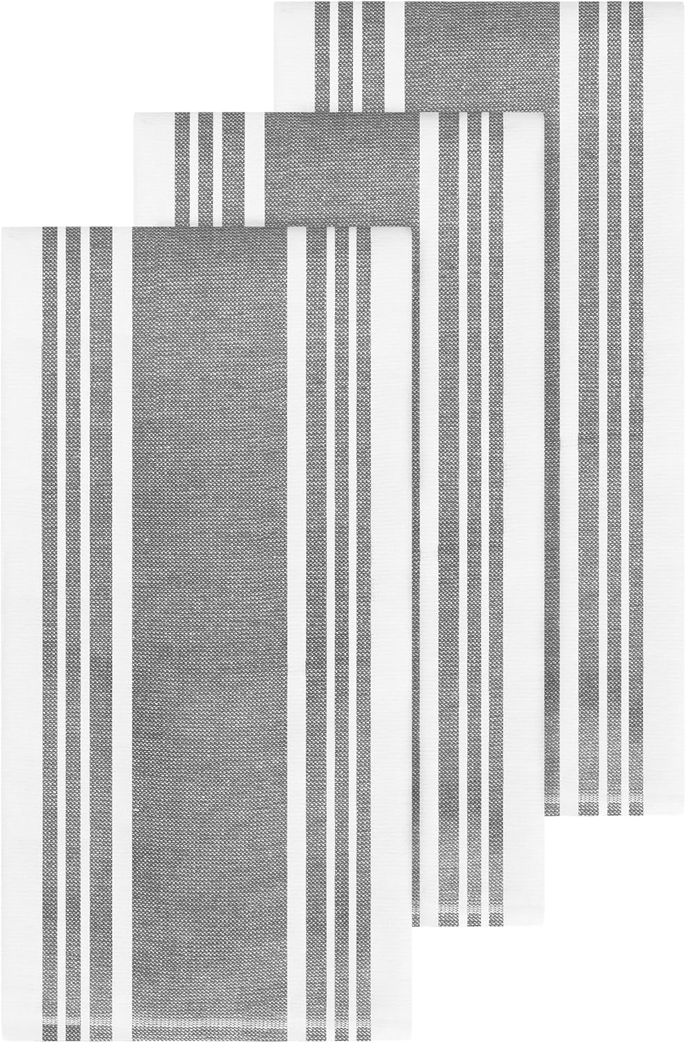 All-Clad Dual-Purpose Kitchen Towels: Highly Absorbent - 100% Cotton, 17"x30" Dish Towels for Cleaning & Drying Dishes