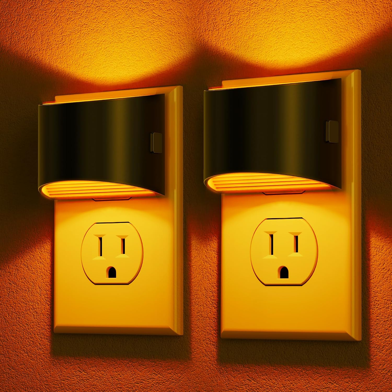 DORESshop Night Light, Night Lights Plug into Wall, Adjustable, Amber